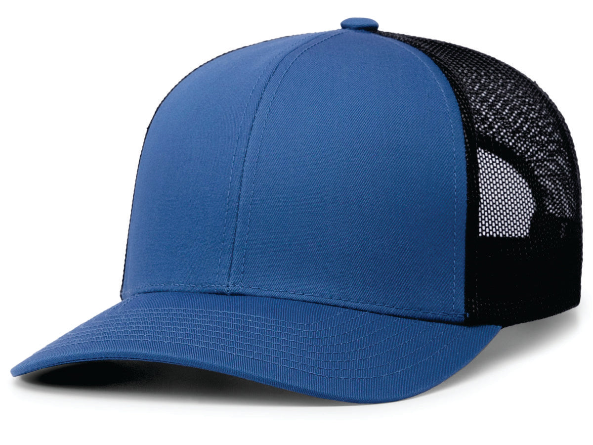 EMBROIDERED - 104C - Pacific Headwear Trucker Snapback Hat