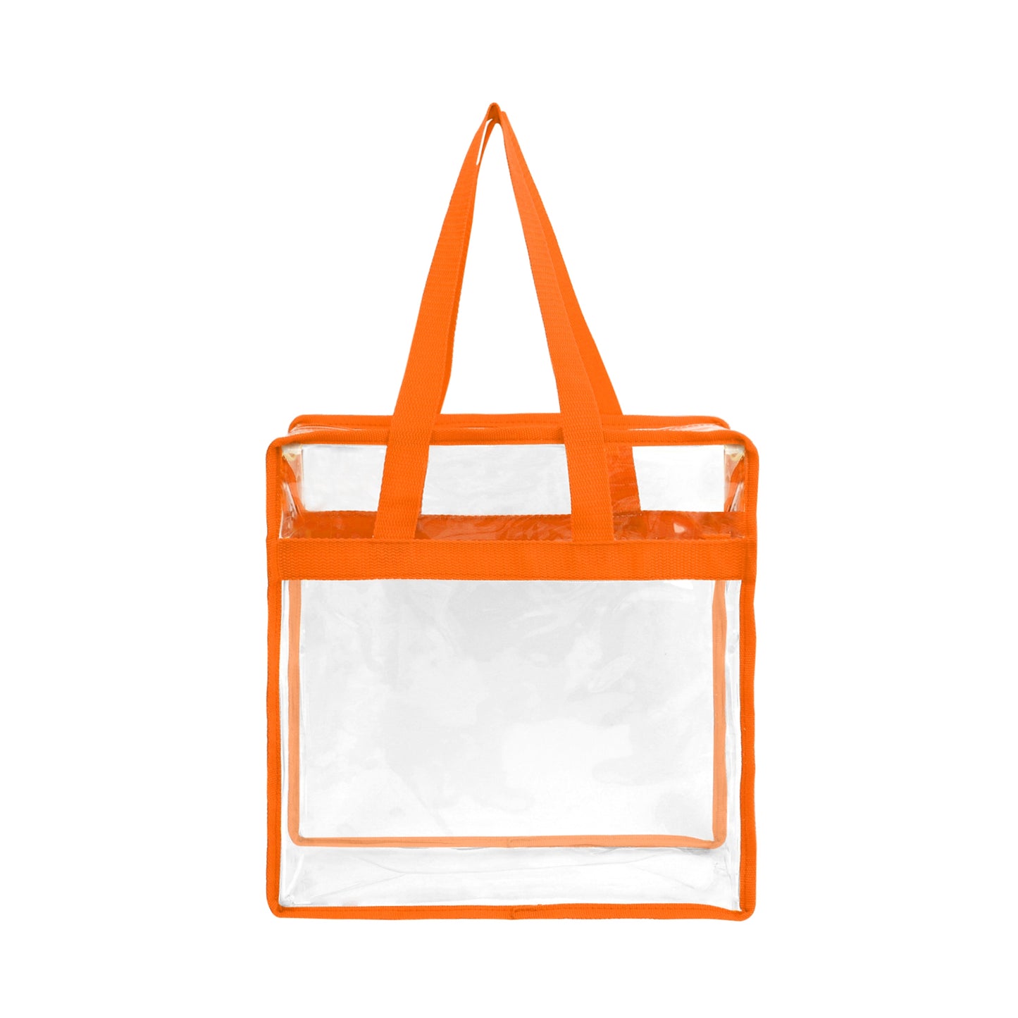 ***KICK BUTT SALE**202148 - Stadium Approved Clear Zipper Tote Bag