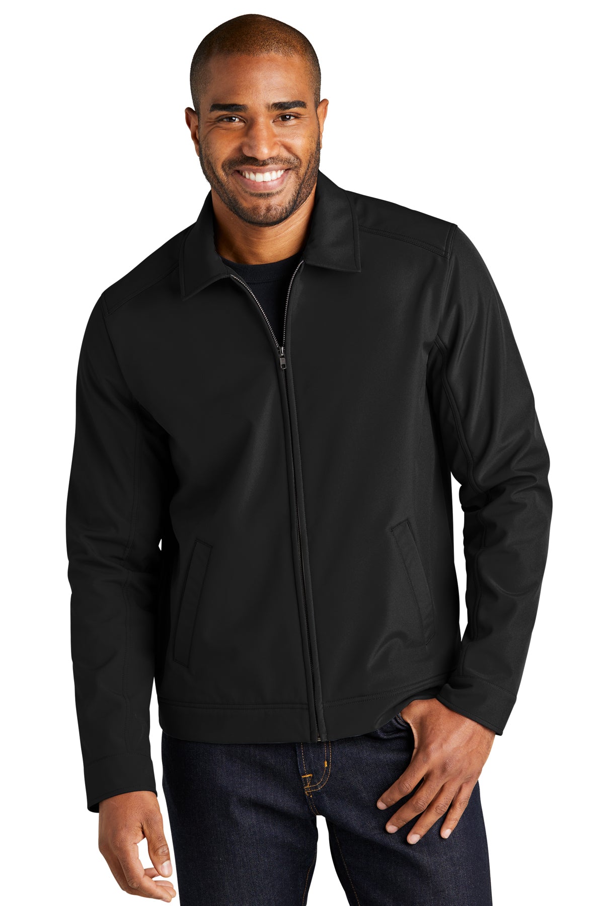 EMBROIDERED - J417 - Port Authority® Mechanic Soft Shell Jacket