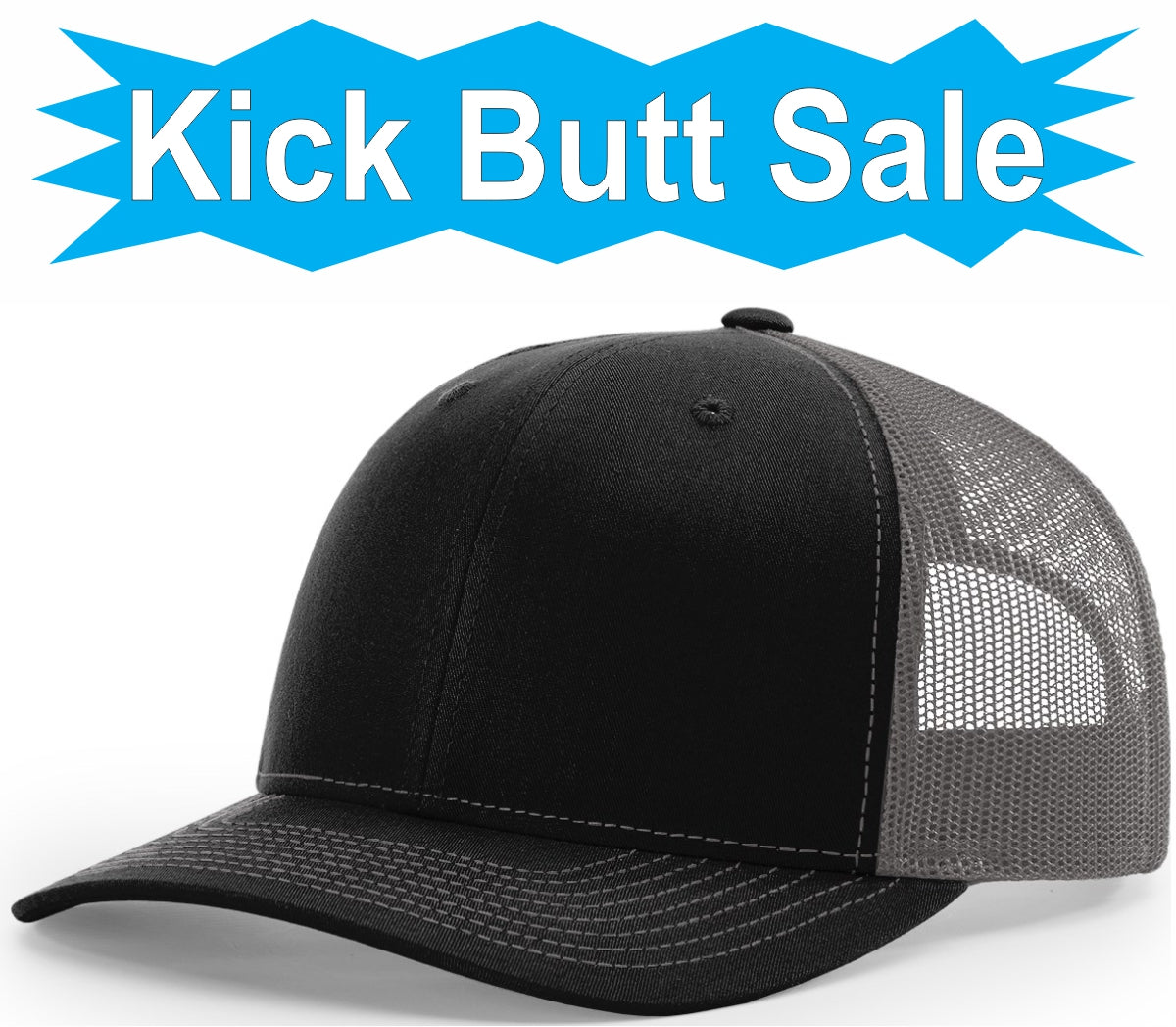 ***KICK BUTT SALE*** EMBROIDERED - 112 - Richardson® Structured Mid-Pro Snapback Trucker Cap