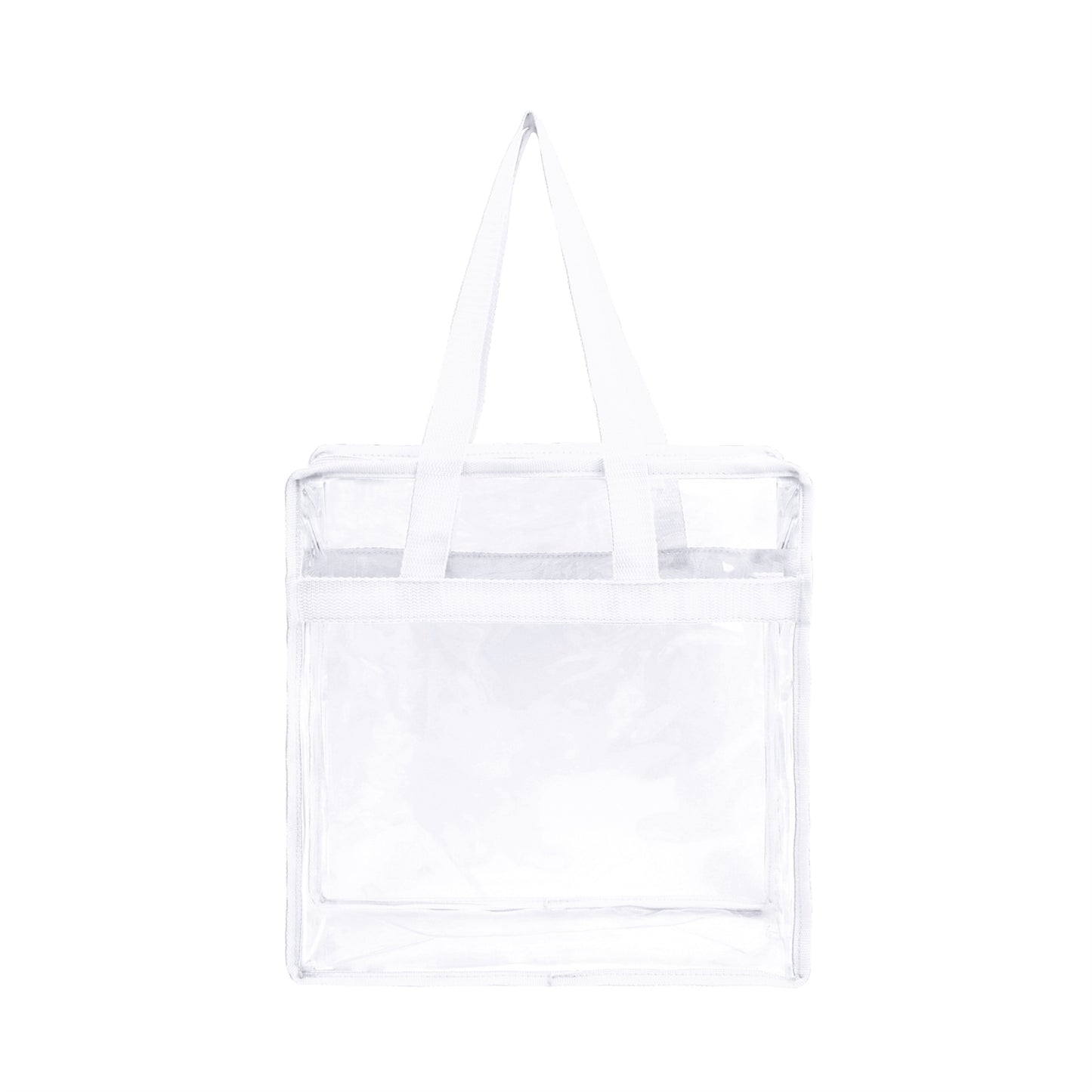 ***KICK BUTT SALE**202148 - Stadium Approved Clear Zipper Tote Bag