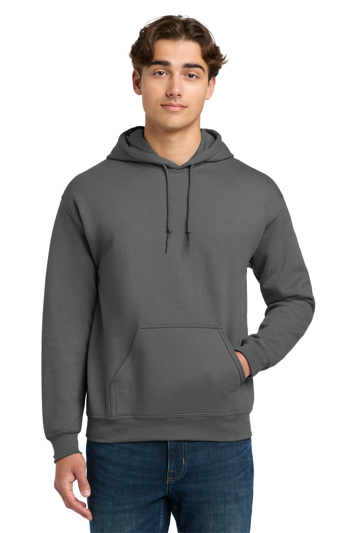 SCREEN PRINTED - 12500 -Gildan® DryBlend® Hooded Sweatshirt