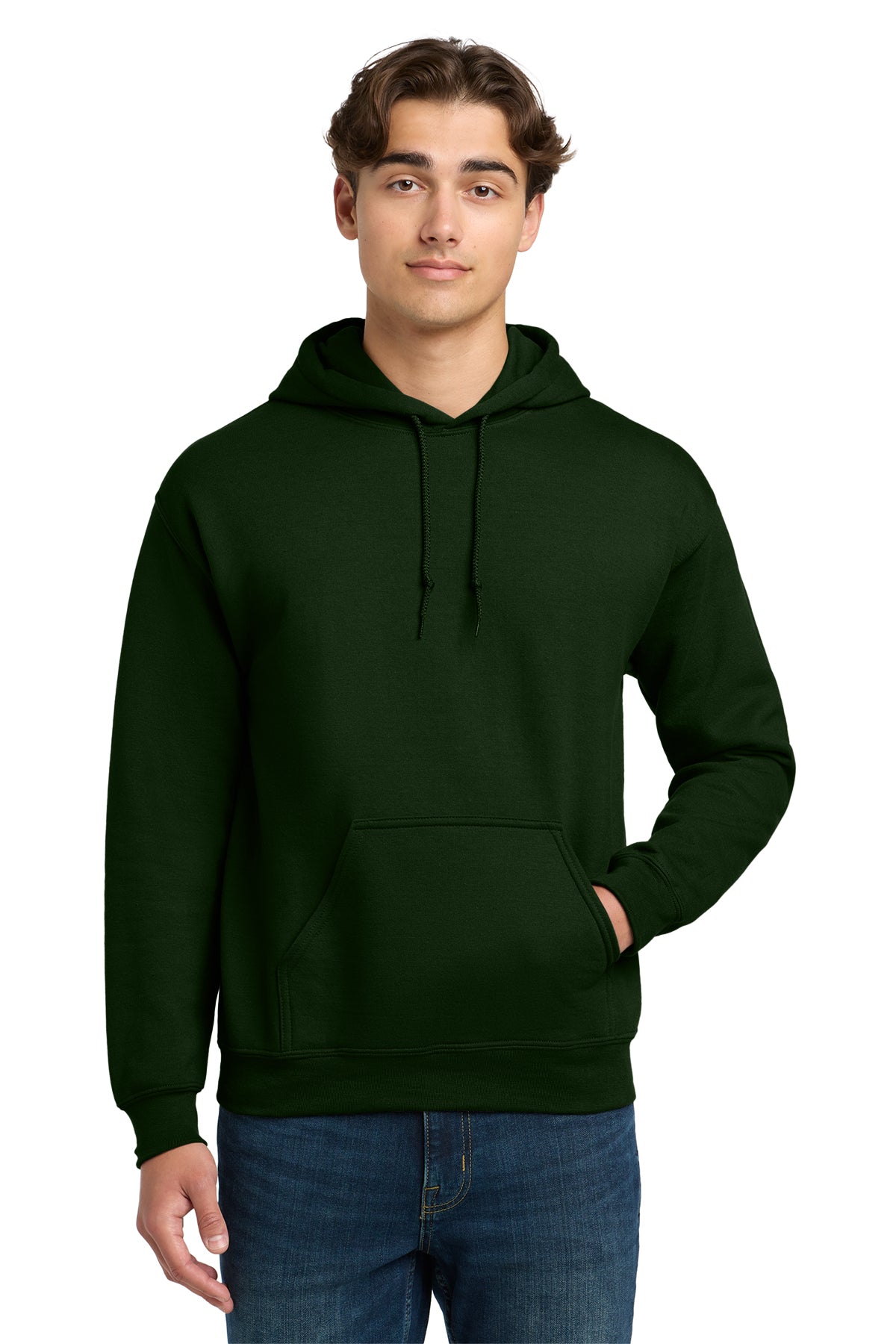 SCREEN PRINTED - 12500 -Gildan® DryBlend® Hooded Sweatshirt