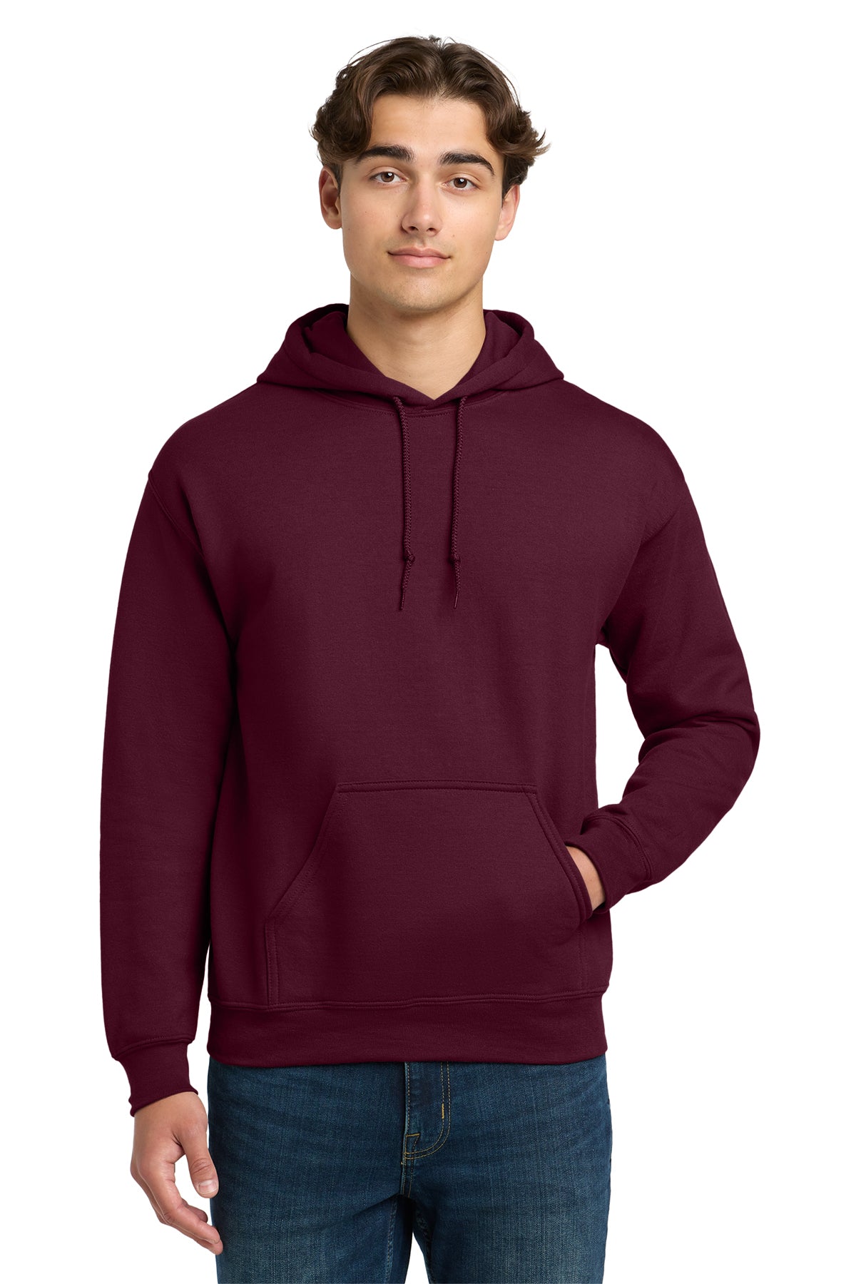 SCREEN PRINTED - 12500 -Gildan® DryBlend® Hooded Sweatshirt