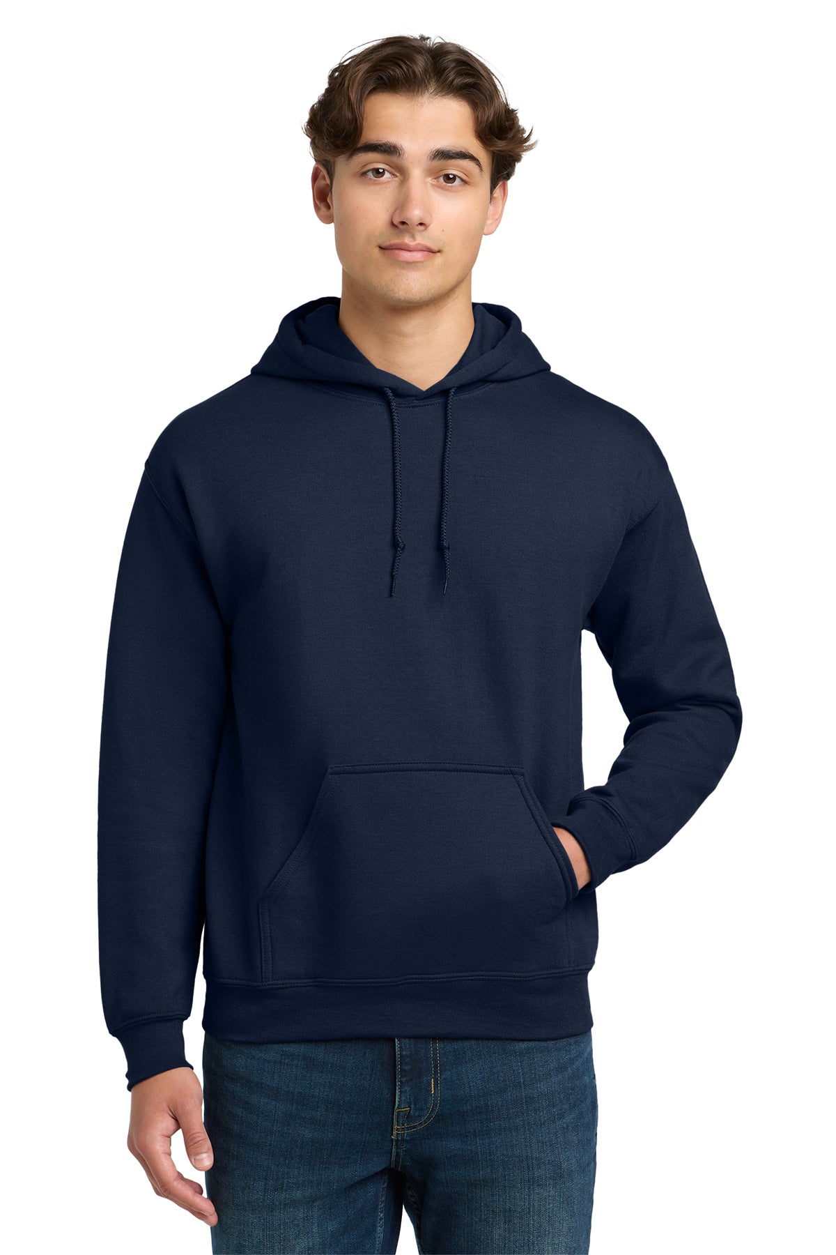 SCREEN PRINTED - 12500 -Gildan® DryBlend® Hooded Sweatshirt