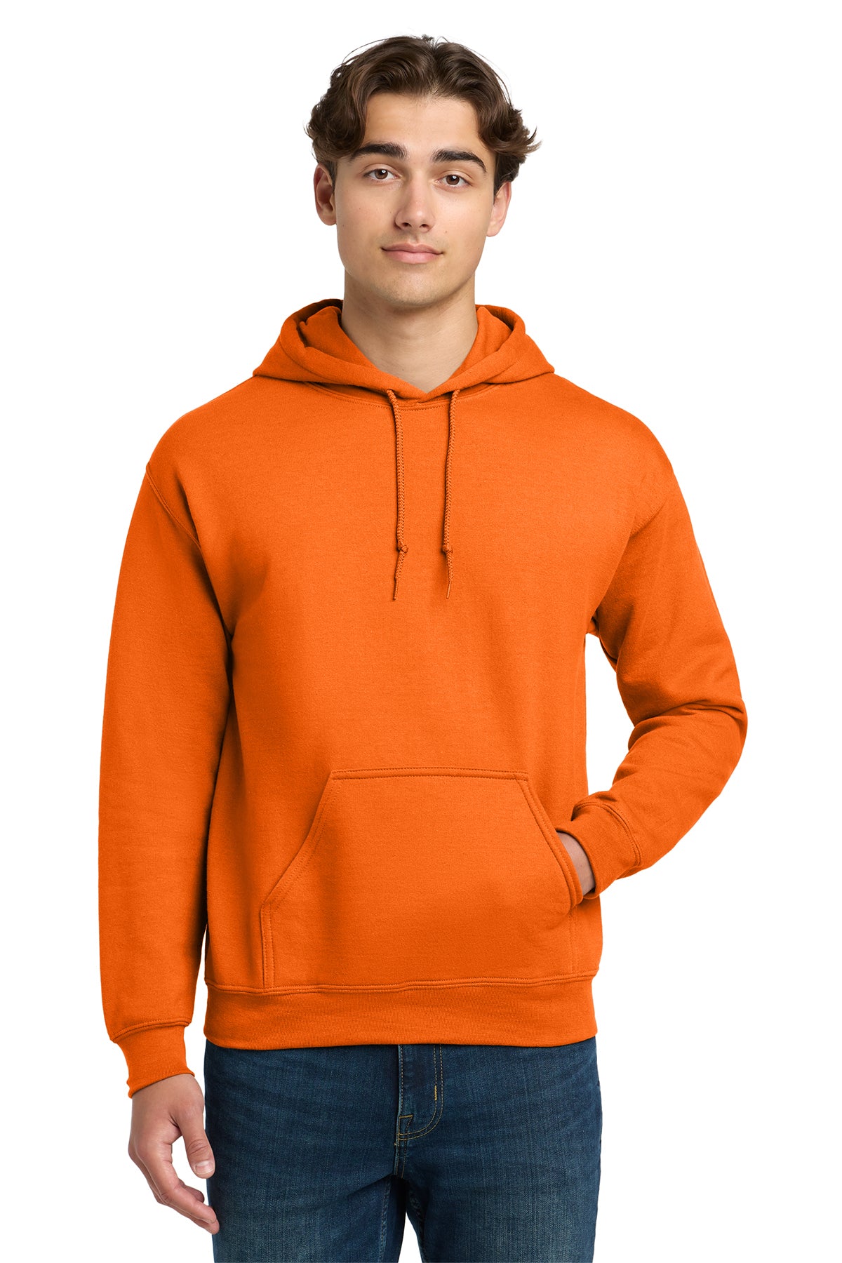 SCREEN PRINTED - 12500 -Gildan® DryBlend® Hooded Sweatshirt