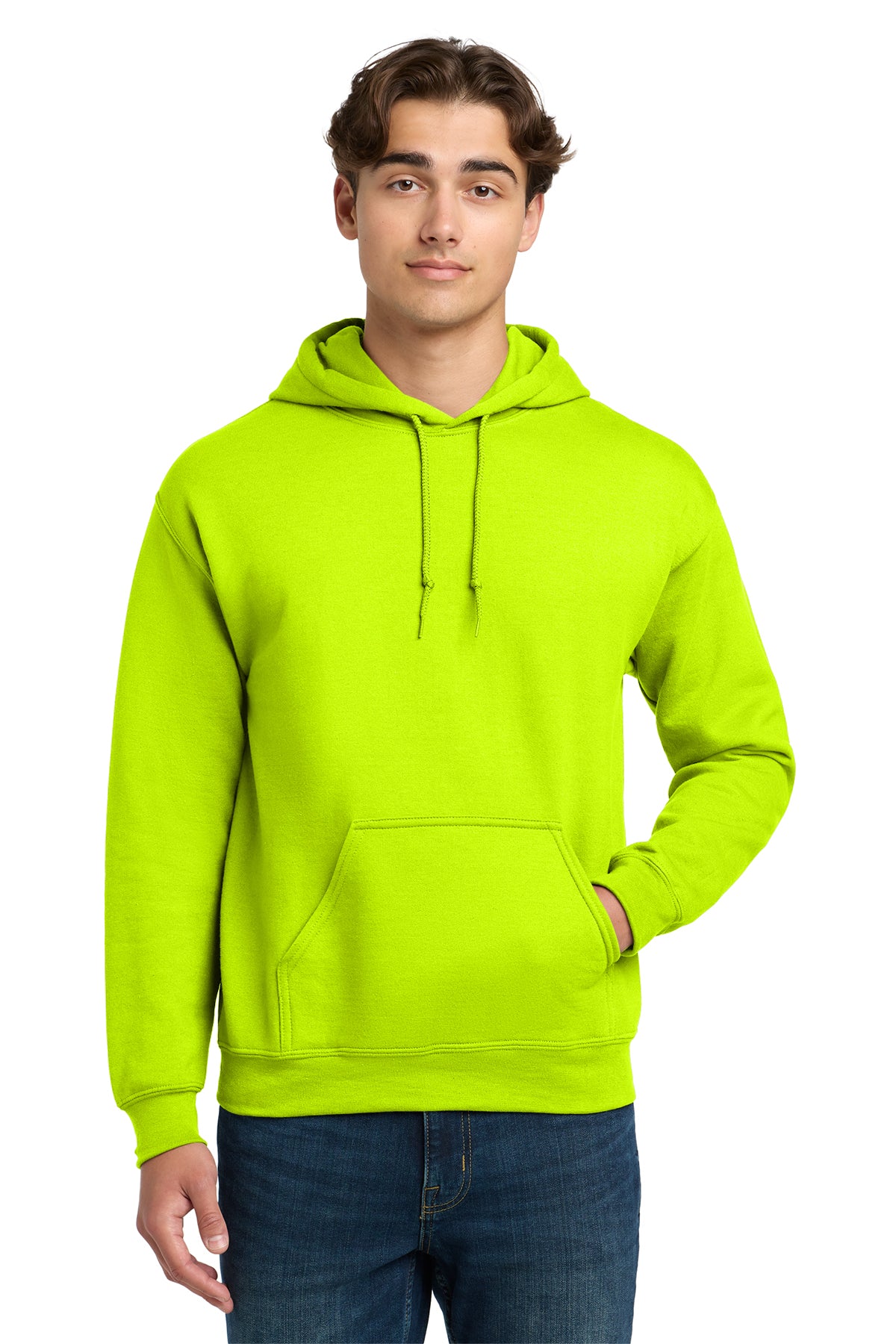 SCREEN PRINTED - 12500 -Gildan® DryBlend® Hooded Sweatshirt