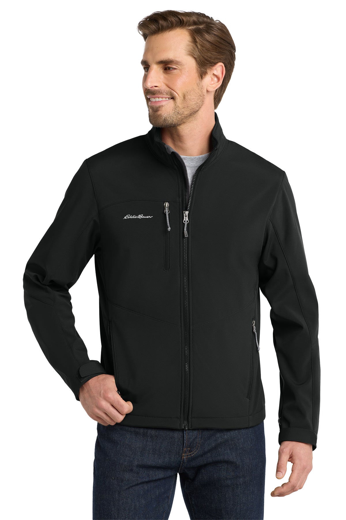 EMBROIDERED - EB530 - Eddie Bauer® Men's Soft Shell Jacket