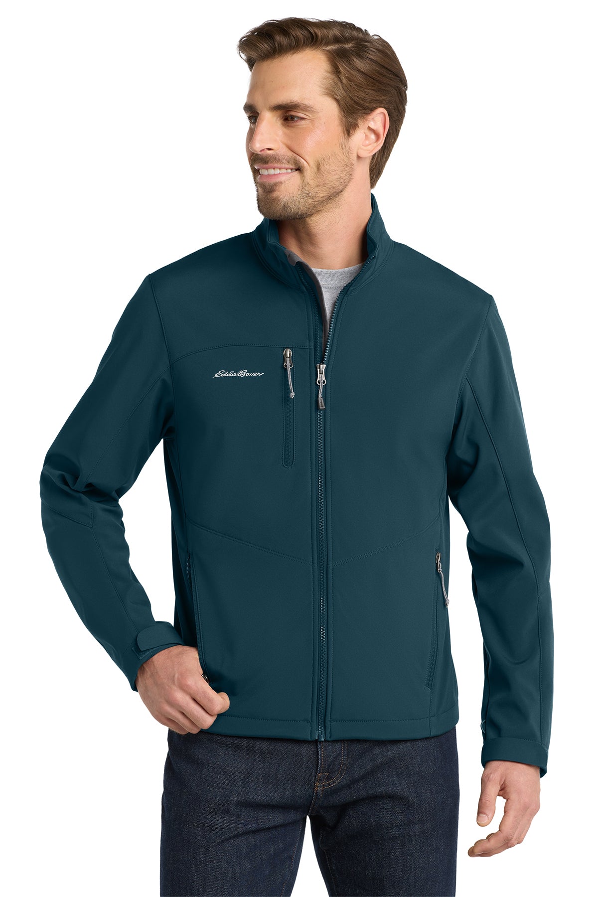 EMBROIDERED - EB530 - Eddie Bauer® Men's Soft Shell Jacket