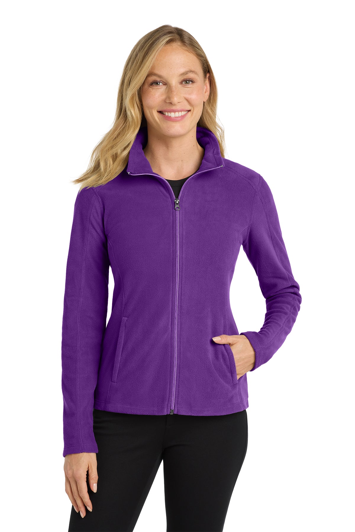 EMBROIDERED - L223 - Port Authority® Ladies' Microfleece Jacket