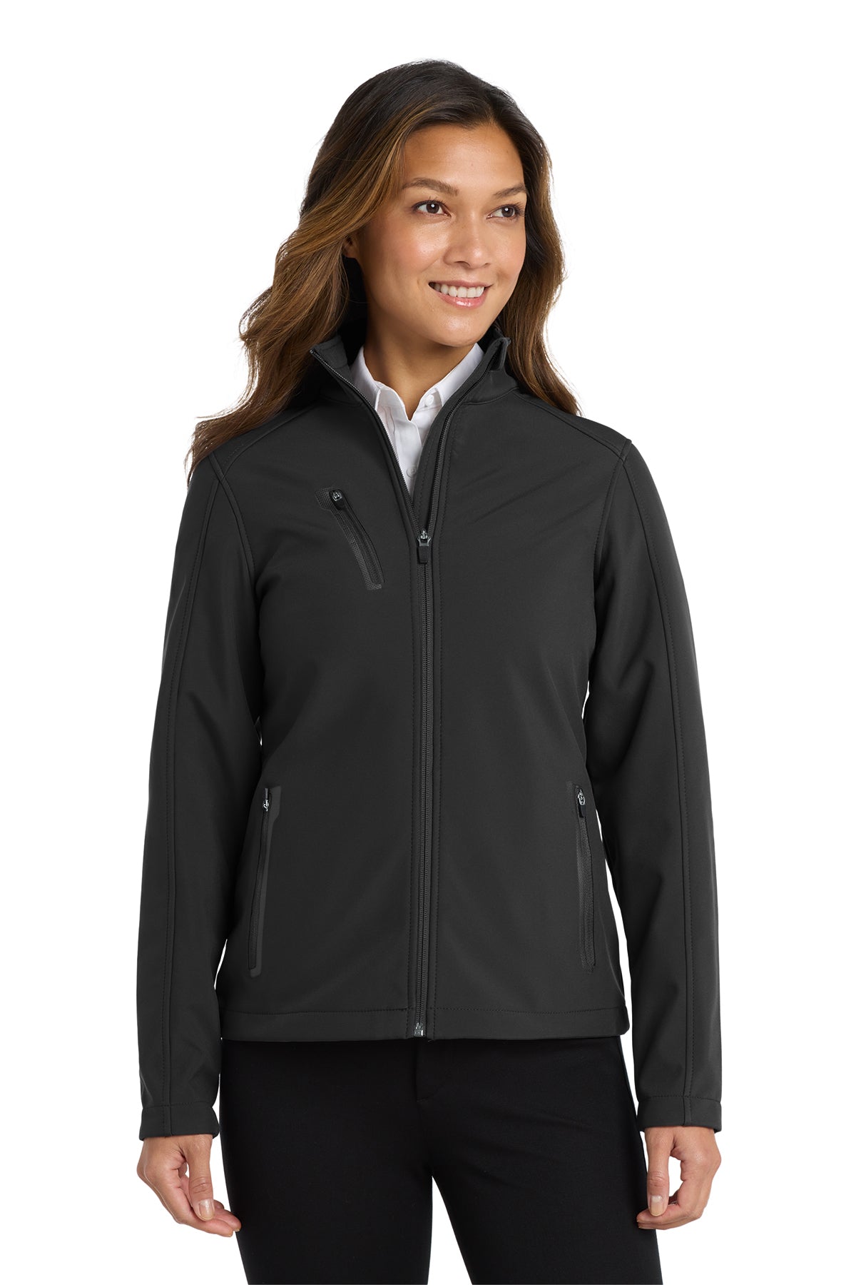 EMBROIDERED - L324 - Port Authority® Ladies' Welded Soft Shell Jacket