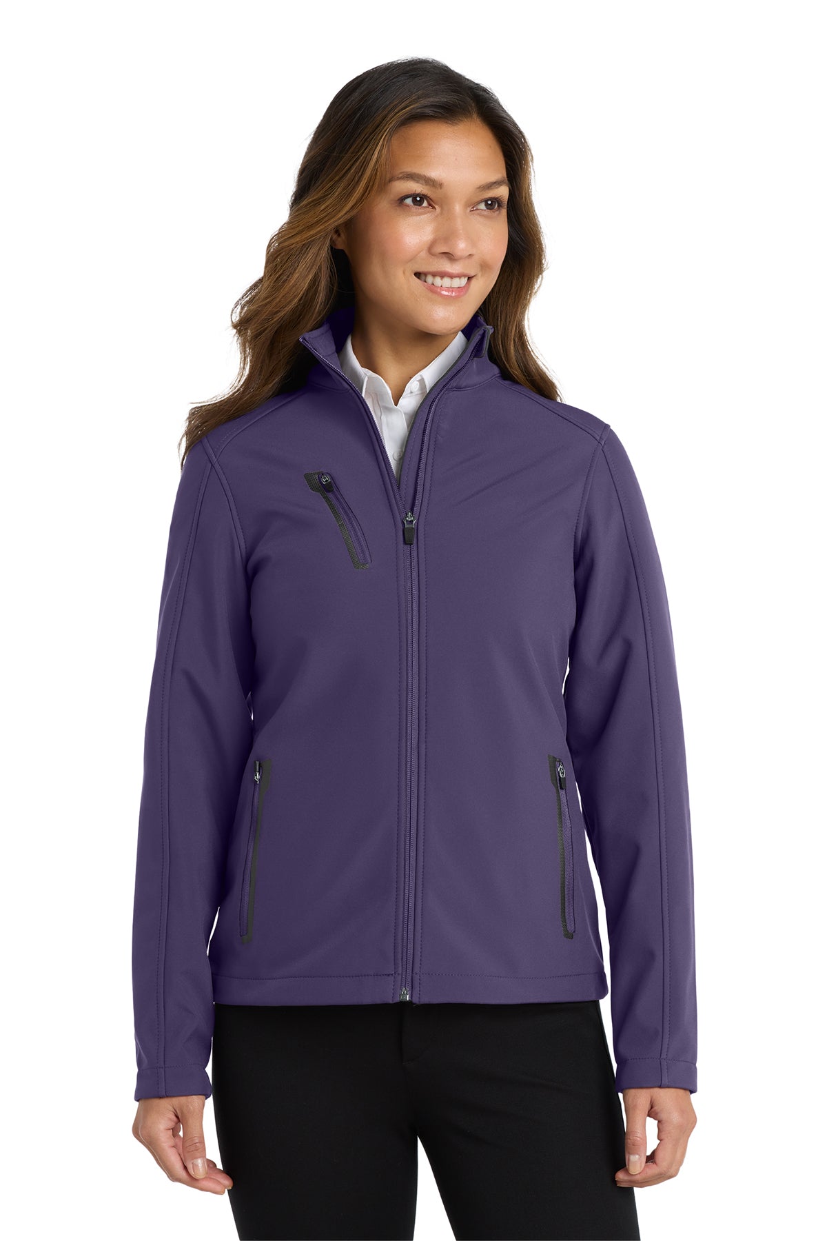 EMBROIDERED - L324 - Port Authority® Ladies' Welded Soft Shell Jacket
