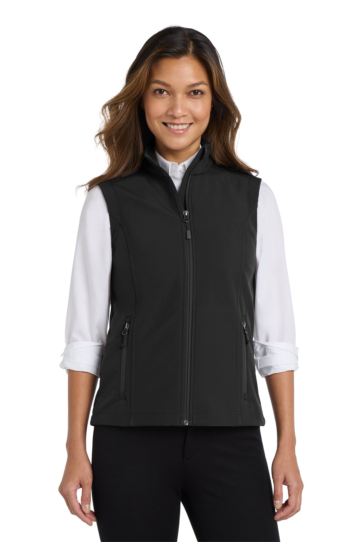 EMBROIDERED - L325 - Port Authority® Ladies' Core Soft Shell Vest