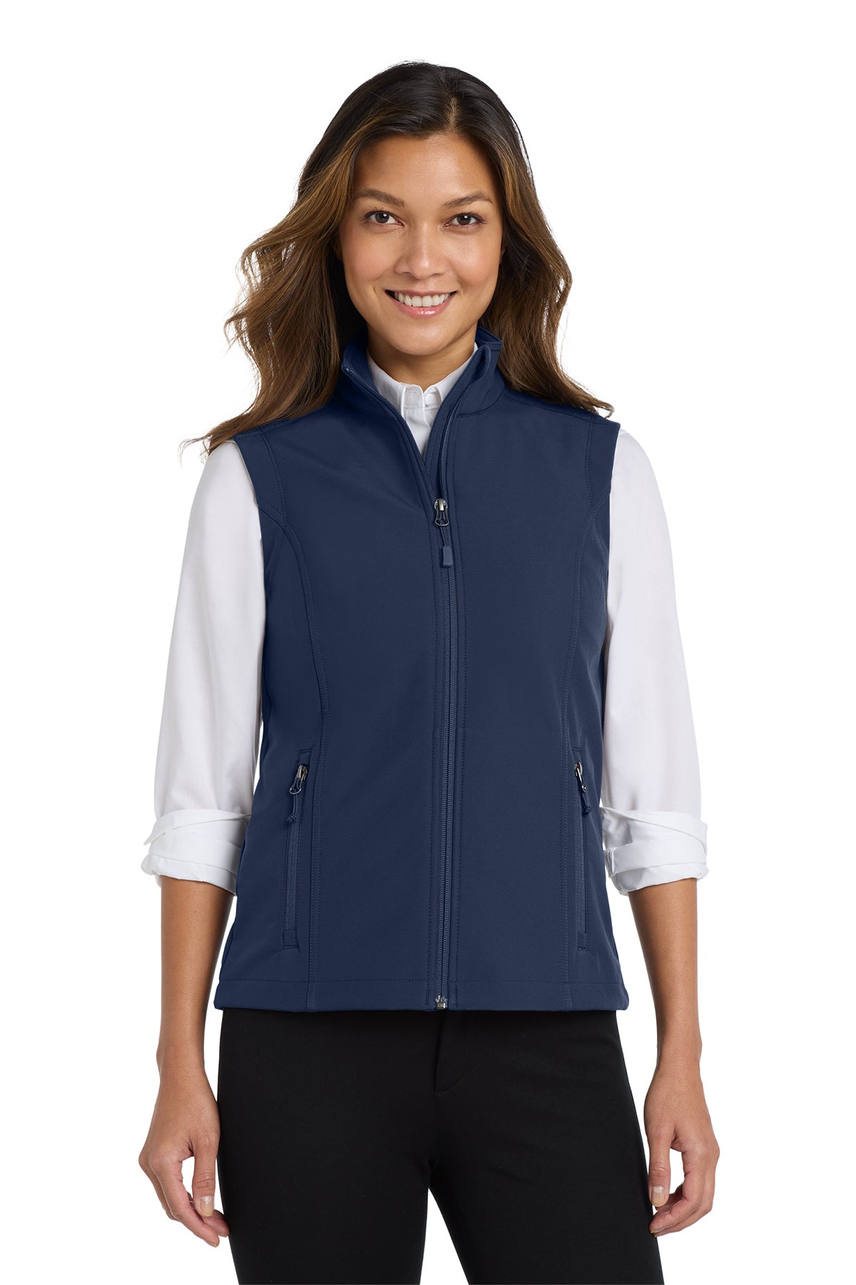 EMBROIDERED - L325 - Port Authority® Ladies' Core Soft Shell Vest