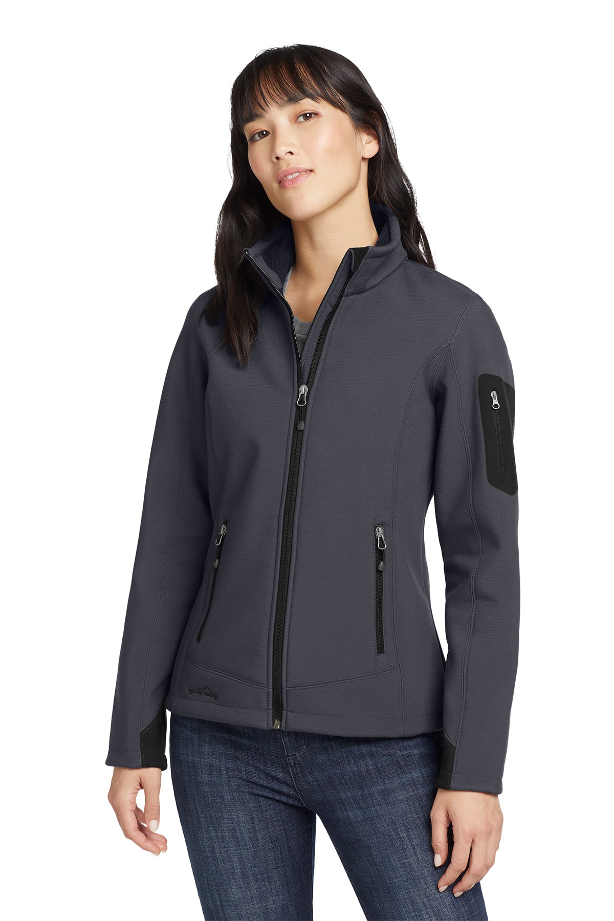 EMBRIODERED - EB535 - Eddie Bauer® Ladies' Rugged Ripstop Soft Shell Jacket