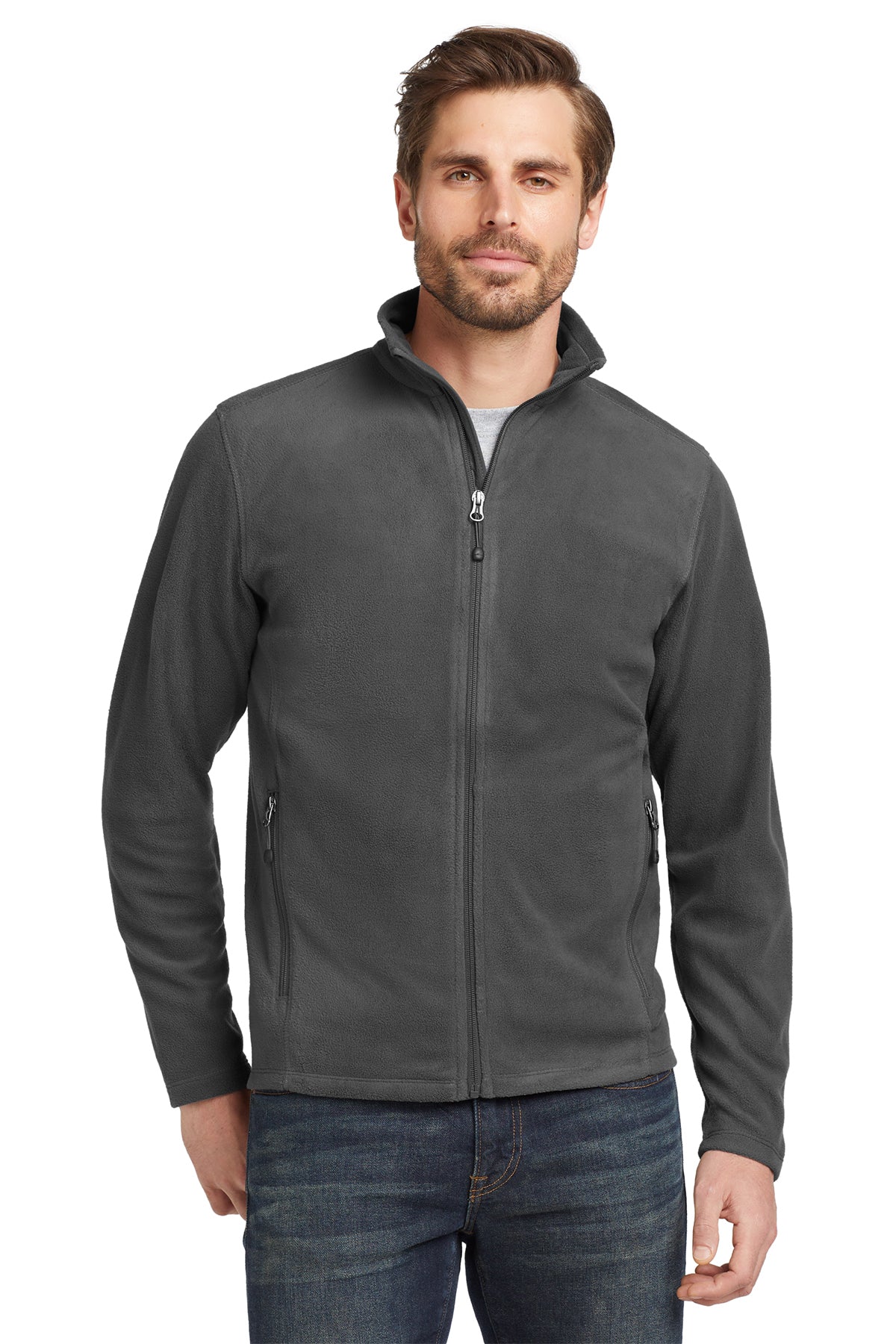 EMBROIDERED - EB224 - Eddie Bauer® Men's Full-Zip Microfleece Jacket