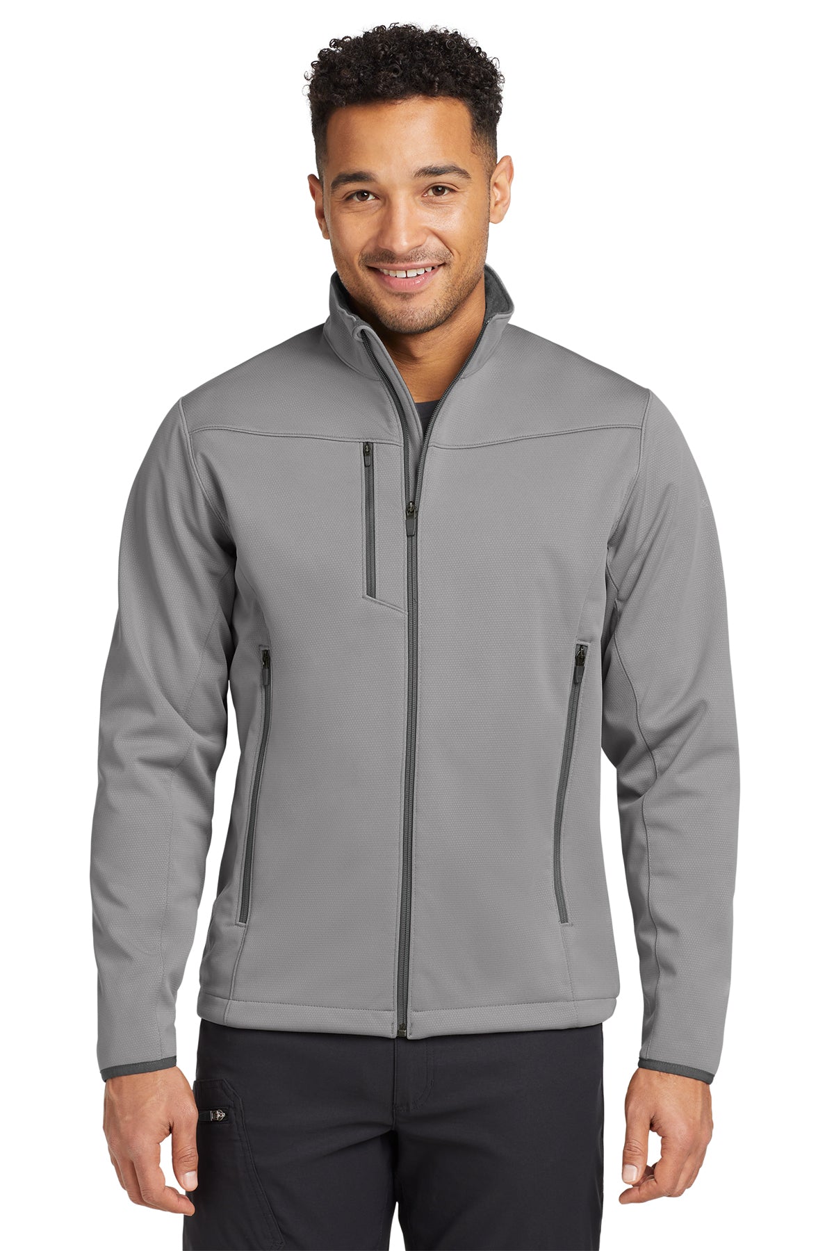 EMBROIDERED - EB538 - Eddie Bauer® Men's Weather-Resist Soft Shell Jacket