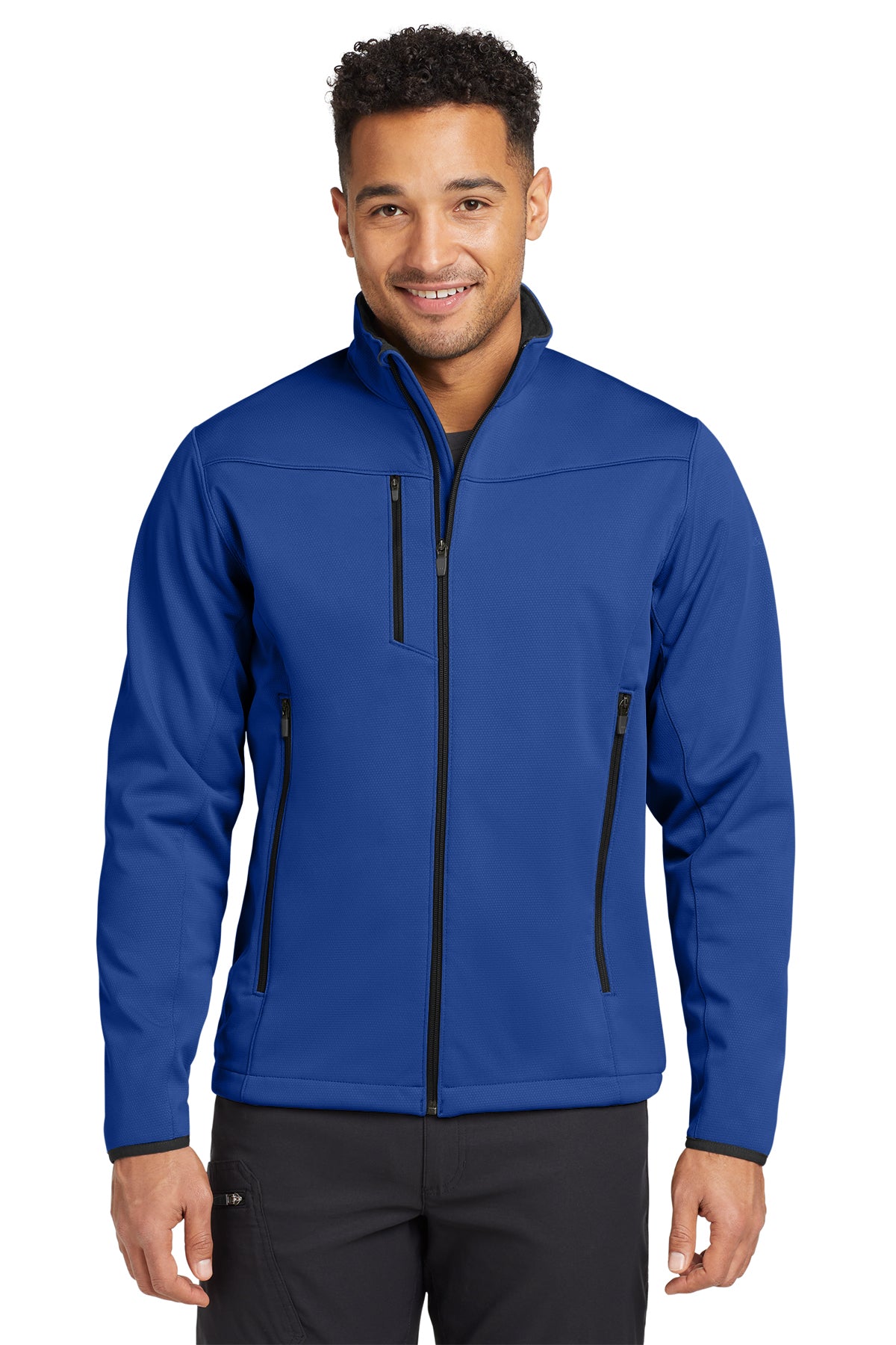 EMBROIDERED - EB538 - Eddie Bauer® Men's Weather-Resist Soft Shell Jacket