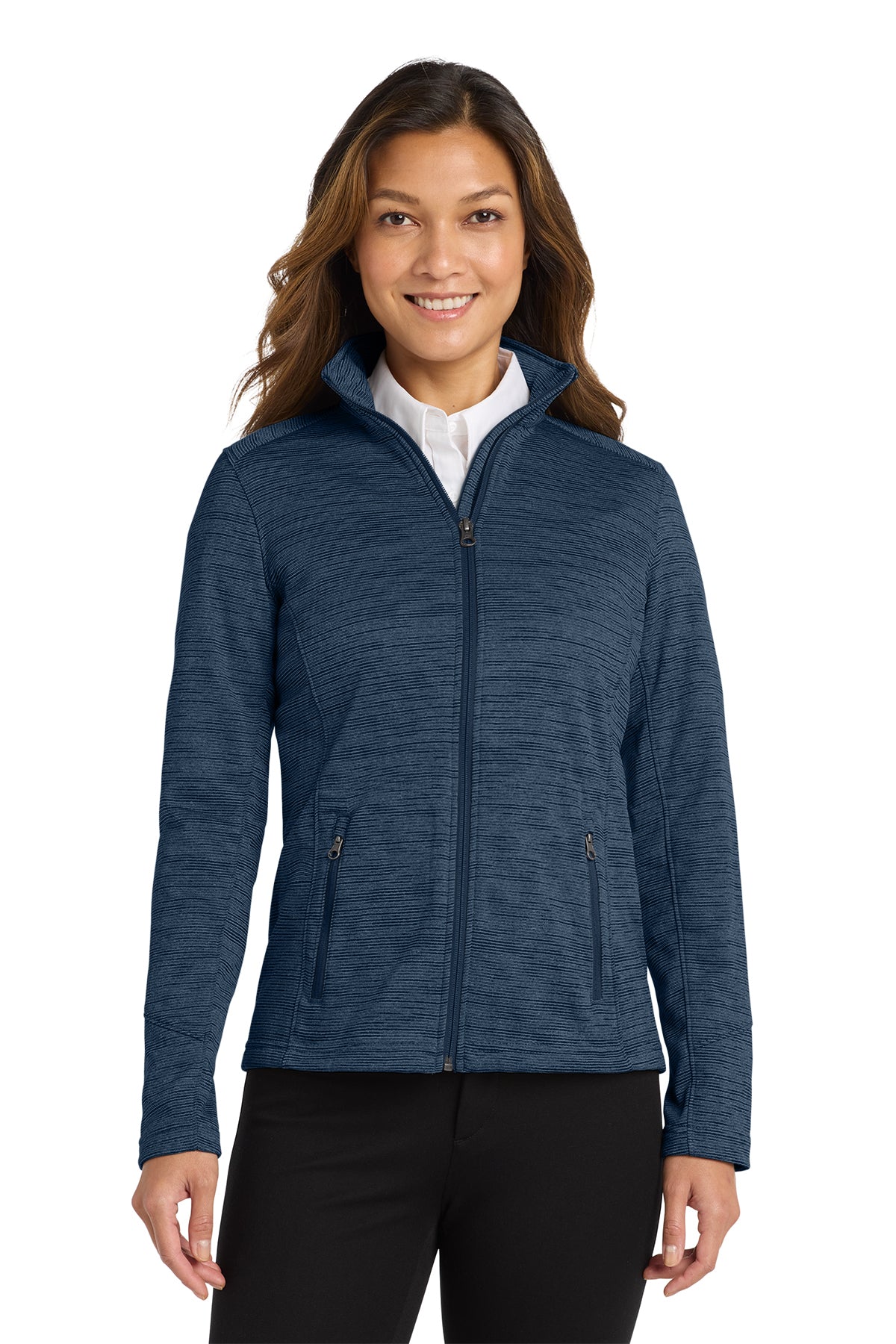 EMBROIDERED - L231 - Port Authority® Ladies' Digi-Stripe Fleece Jacket