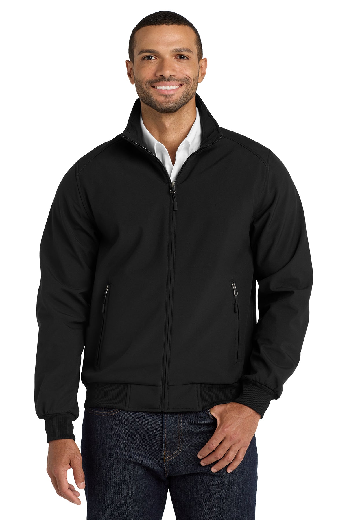 EMBROIDERED - J337 - Port Authority® Men's Soft Shell Bomber Jacket