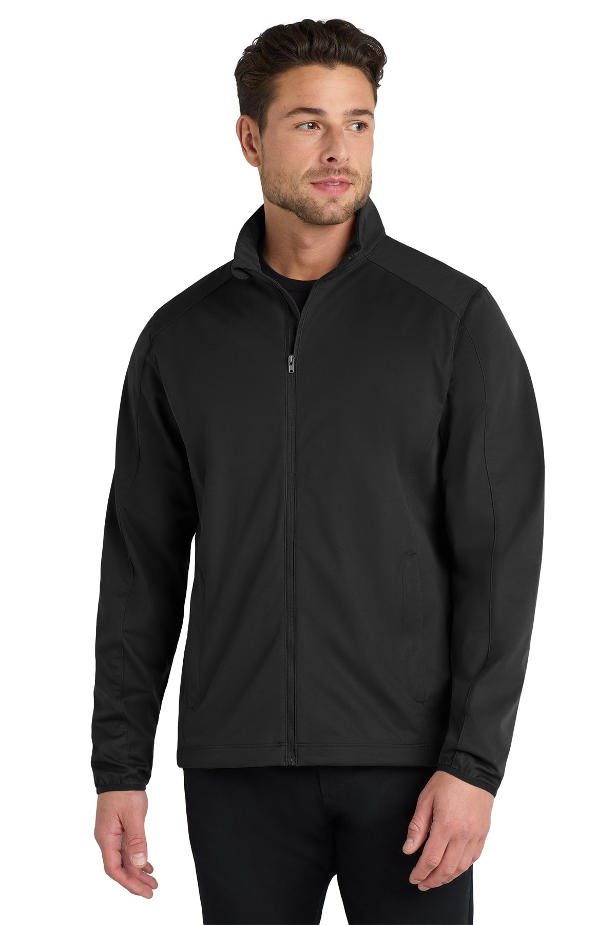 EMBROIDERED - J717 - Port Authority® Men's Active Full-Zip Soft Shell Jacket