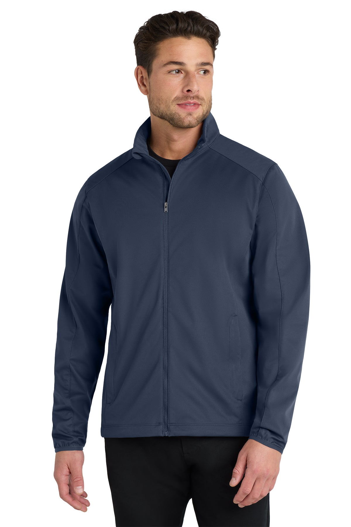 EMBROIDERED - J717 - Port Authority® Men's Active Full-Zip Soft Shell Jacket