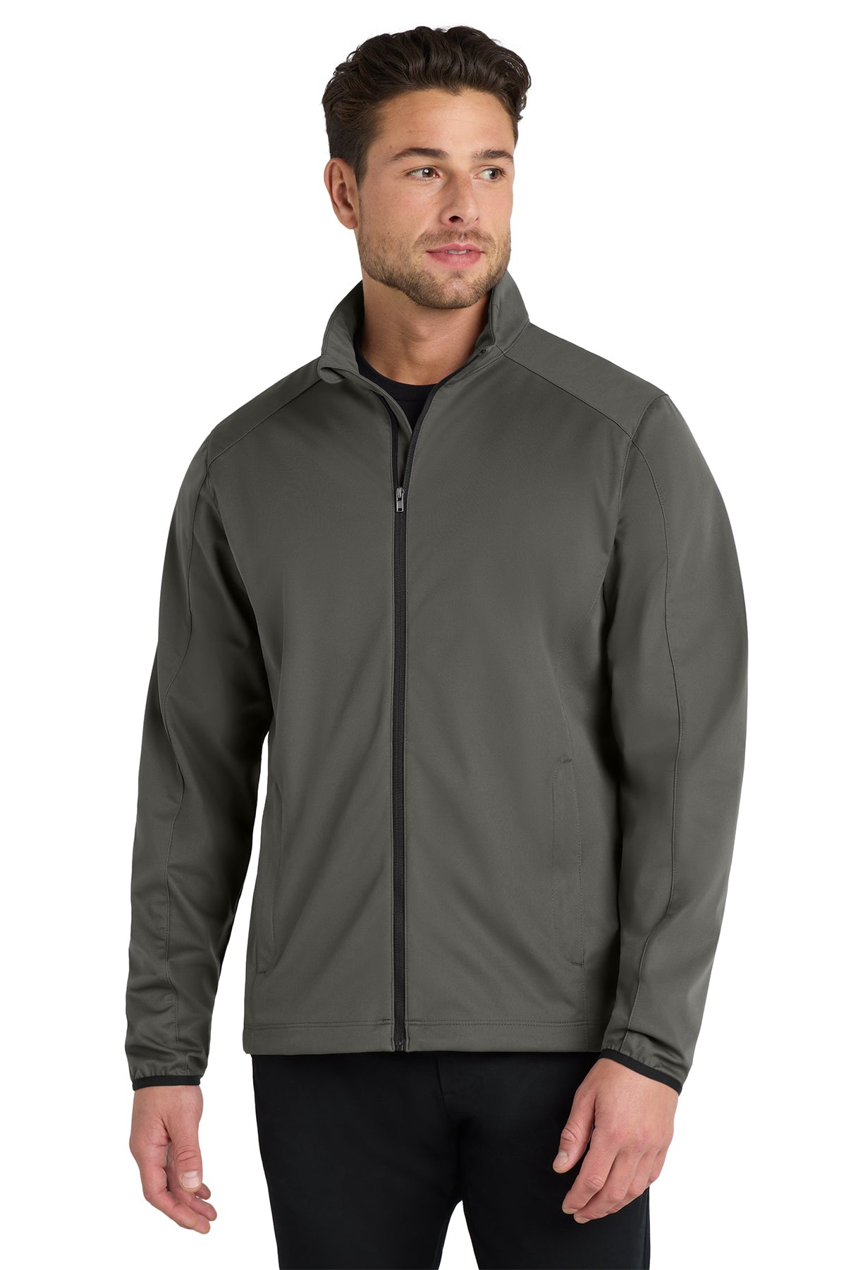 EMBROIDERED - J717 - Port Authority® Men's Active Full-Zip Soft Shell Jacket