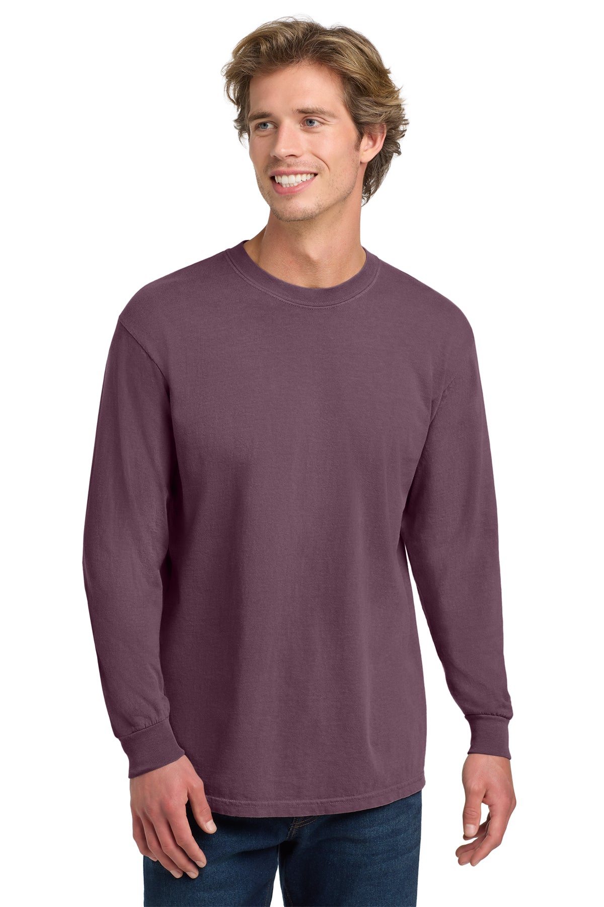 SCREEN PRINTED - 6014 - Comfort Colors ® Heavyweight Ring Spun Long Sleeve Tee
