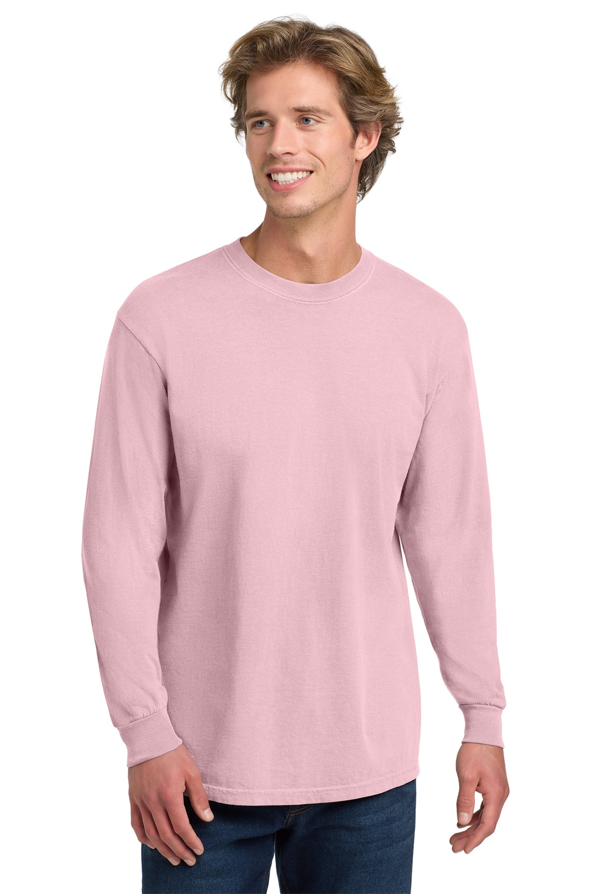 SCREEN PRINTED - 6014 - Comfort Colors ® Heavyweight Ring Spun Long Sleeve Tee