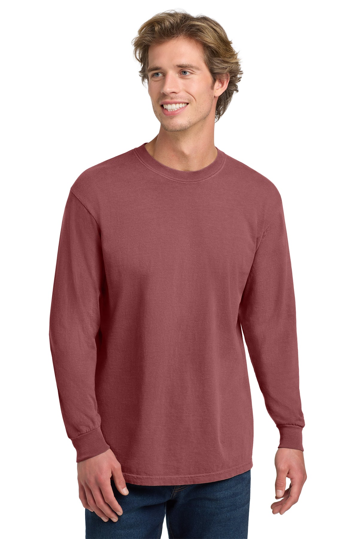 SCREEN PRINTED - 6014 - Comfort Colors ® Heavyweight Ring Spun Long Sleeve Tee
