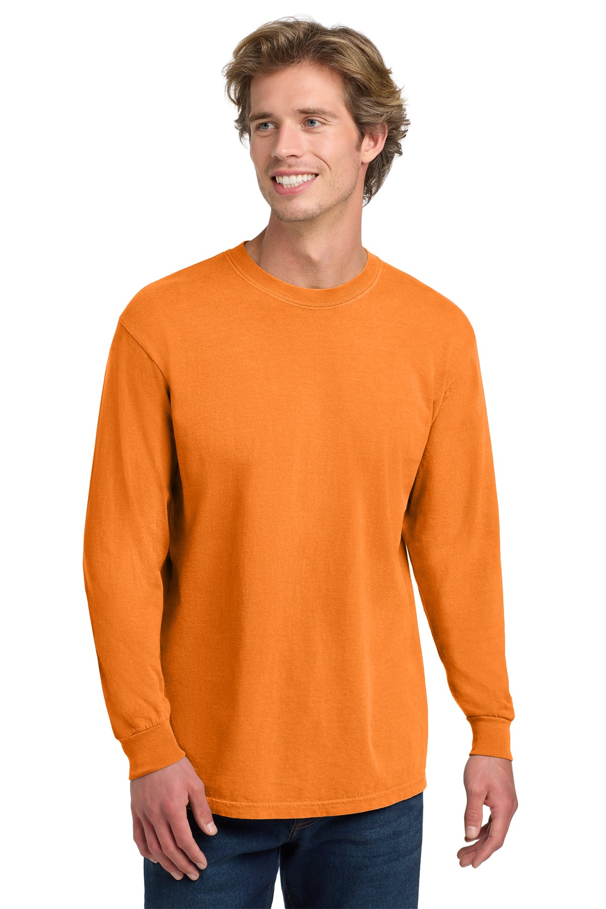 SCREEN PRINTED - 6014 - Comfort Colors ® Heavyweight Ring Spun Long Sleeve Tee