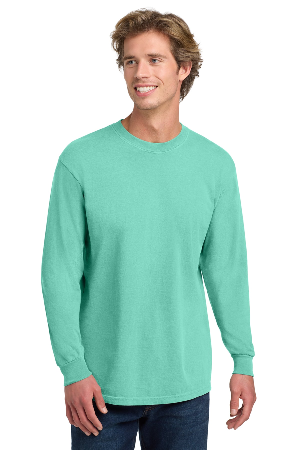 SCREEN PRINTED - 6014 - Comfort Colors ® Heavyweight Ring Spun Long Sleeve Tee