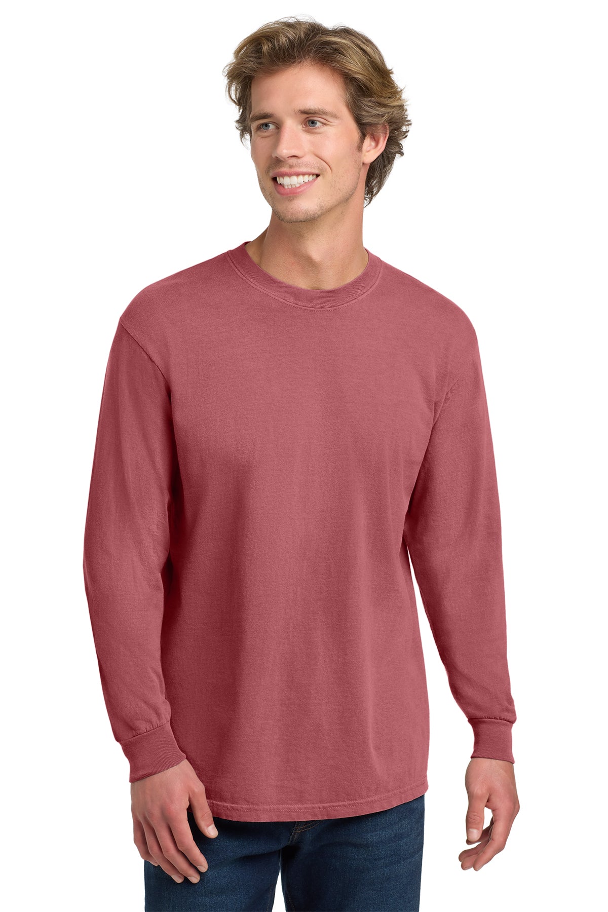 SCREEN PRINTED - 6014 - Comfort Colors ® Heavyweight Ring Spun Long Sleeve Tee