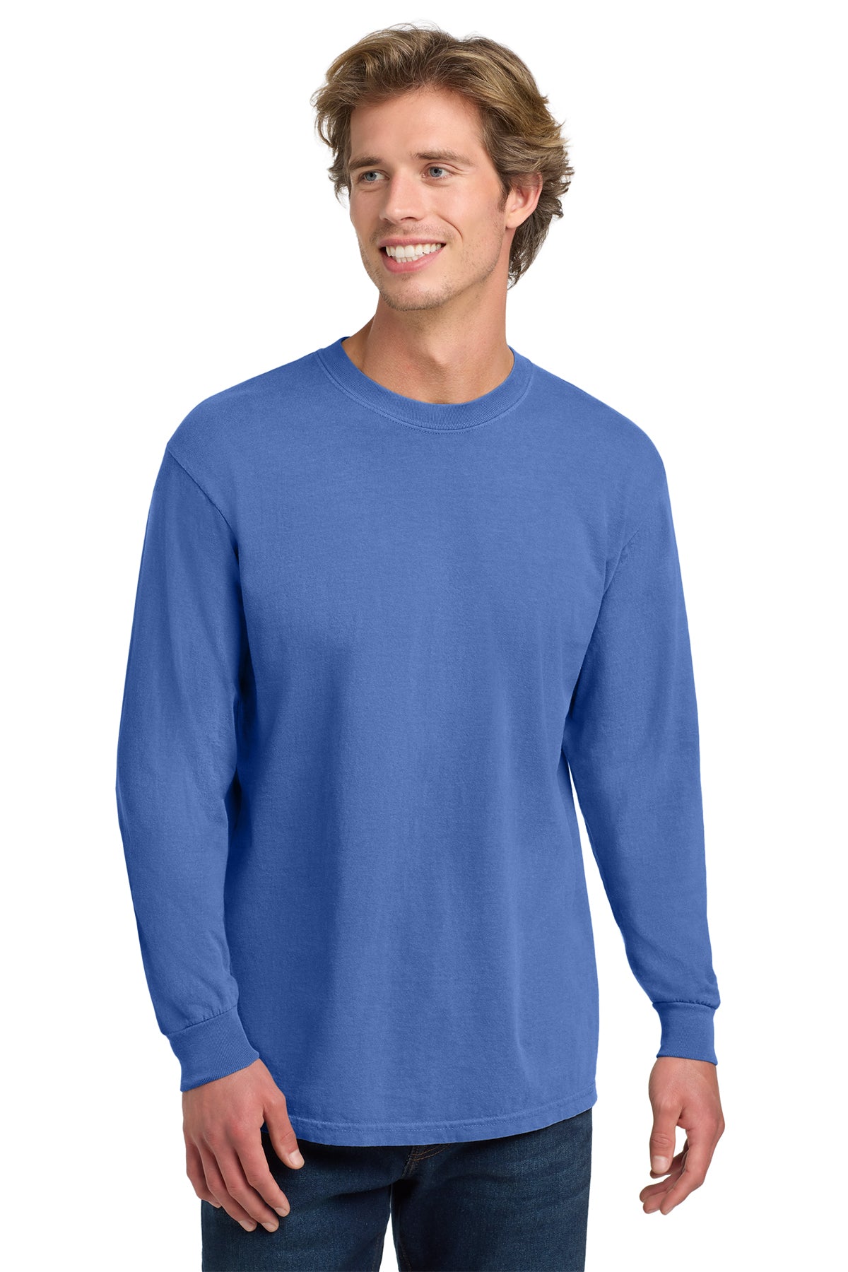 SCREEN PRINTED - 6014 - Comfort Colors ® Heavyweight Ring Spun Long Sleeve Tee