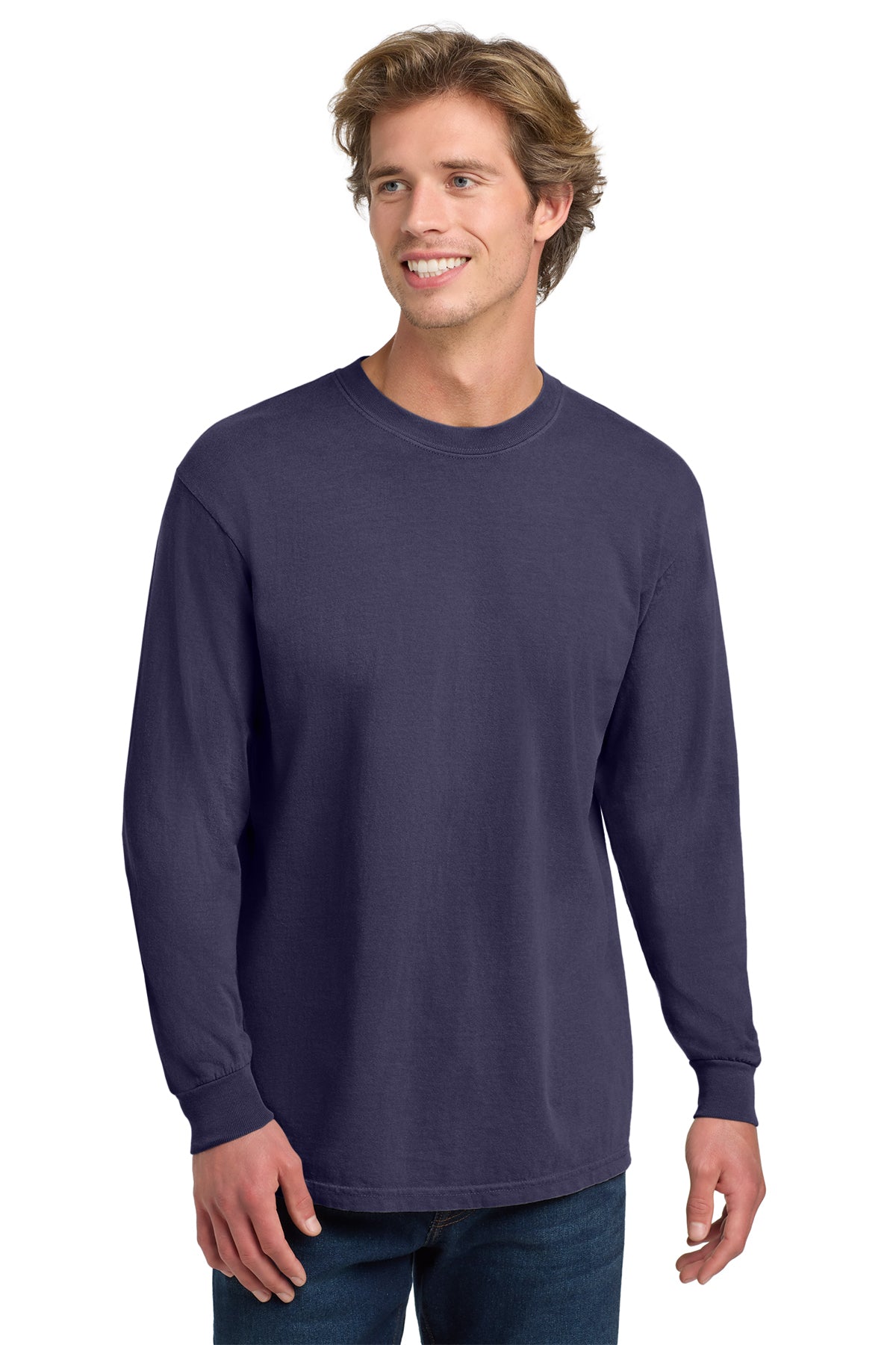 SCREEN PRINTED - 6014 - Comfort Colors ® Heavyweight Ring Spun Long Sleeve Tee