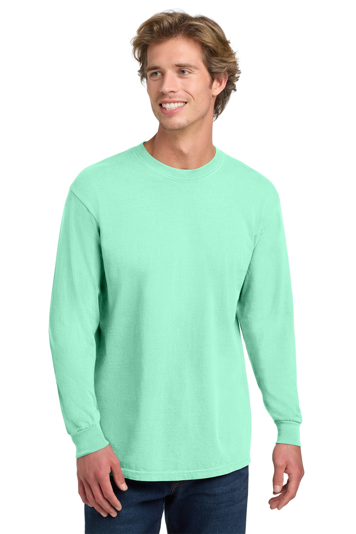 SCREEN PRINTED - 6014 - Comfort Colors ® Heavyweight Ring Spun Long Sleeve Tee