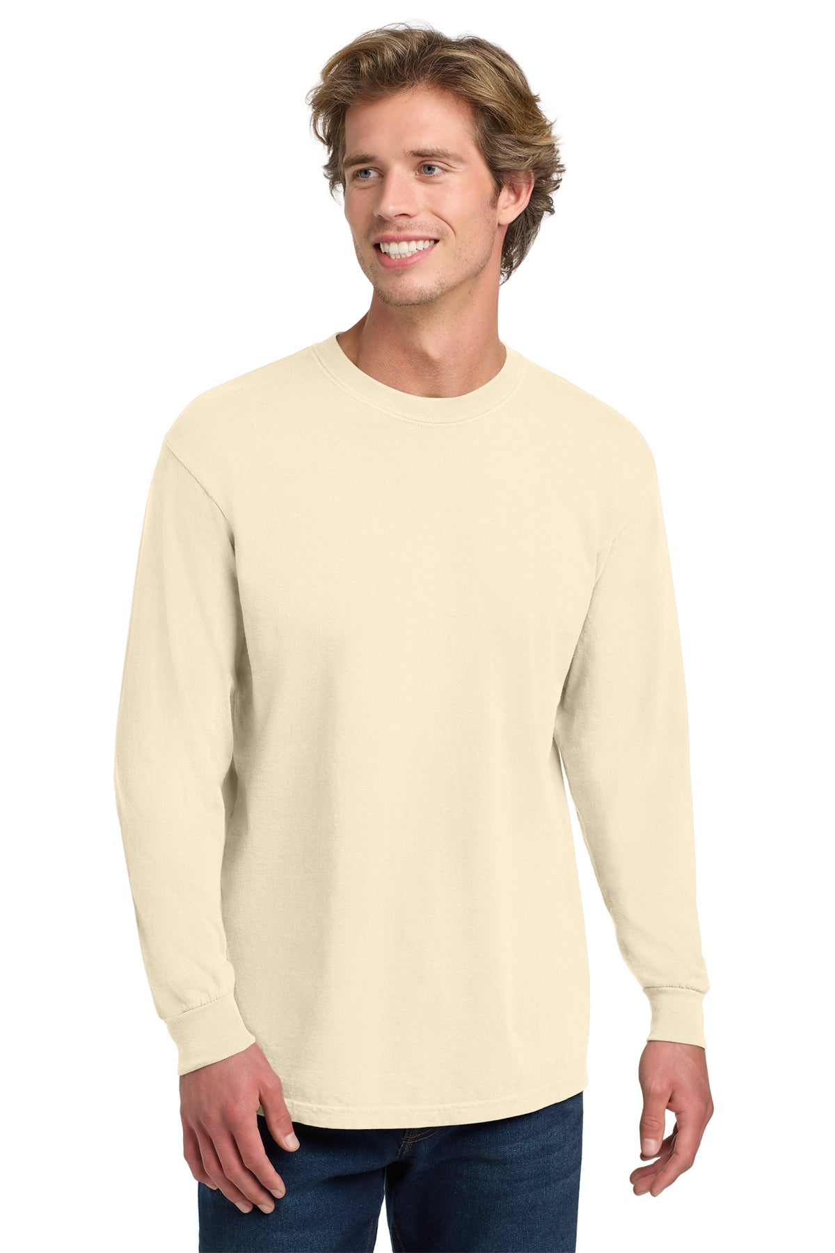 SCREEN PRINTED - 6014 - Comfort Colors ® Heavyweight Ring Spun Long Sleeve Tee