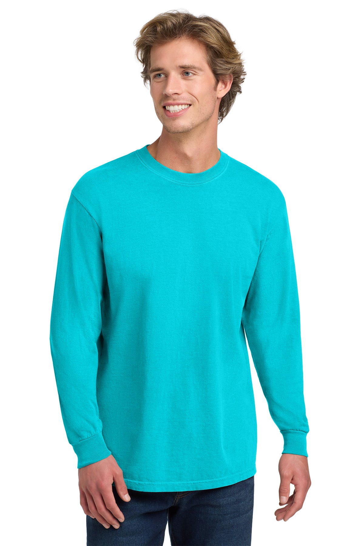 SCREEN PRINTED - 6014 - Comfort Colors ® Heavyweight Ring Spun Long Sleeve Tee