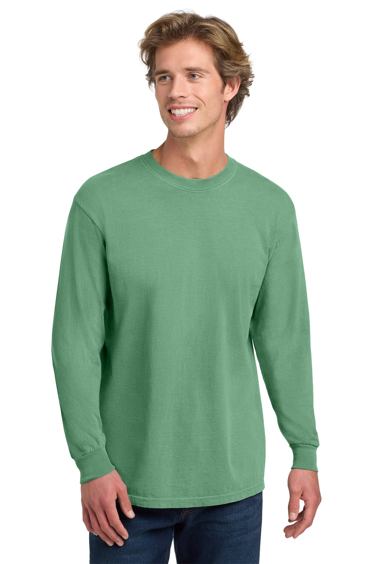 SCREEN PRINTED - 6014 - Comfort Colors ® Heavyweight Ring Spun Long Sleeve Tee