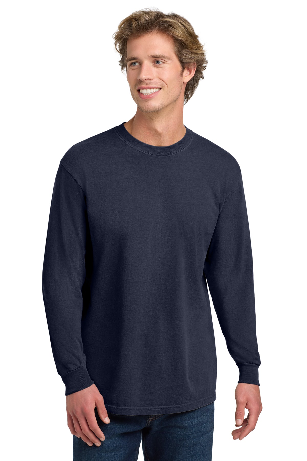 SCREEN PRINTED - 6014 - Comfort Colors ® Heavyweight Ring Spun Long Sleeve Tee
