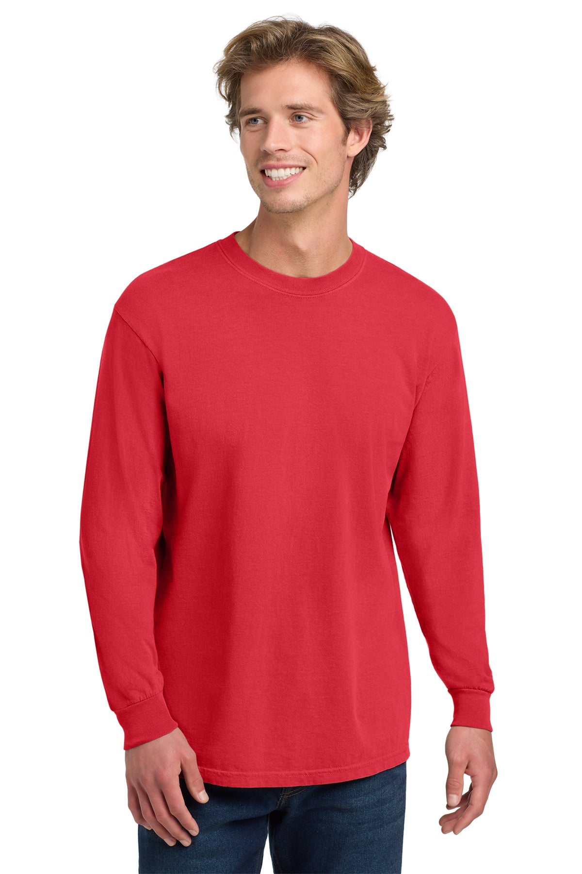 SCREEN PRINTED - 6014 - Comfort Colors ® Heavyweight Ring Spun Long Sleeve Tee