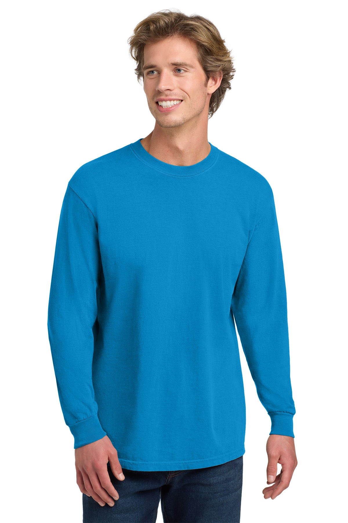 SCREEN PRINTED - 6014 - Comfort Colors ® Heavyweight Ring Spun Long Sleeve Tee