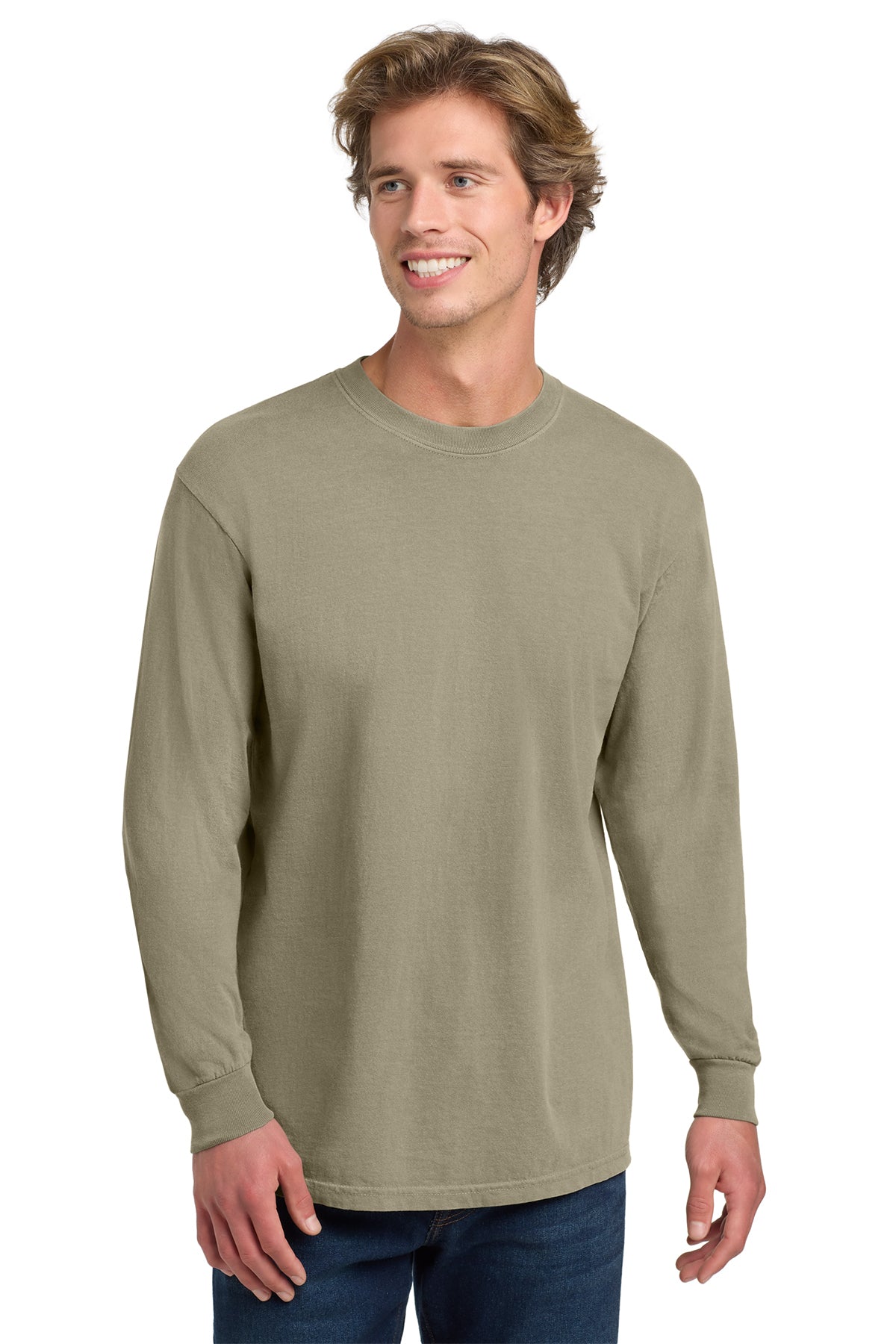 SCREEN PRINTED - 6014 - Comfort Colors ® Heavyweight Ring Spun Long Sleeve Tee