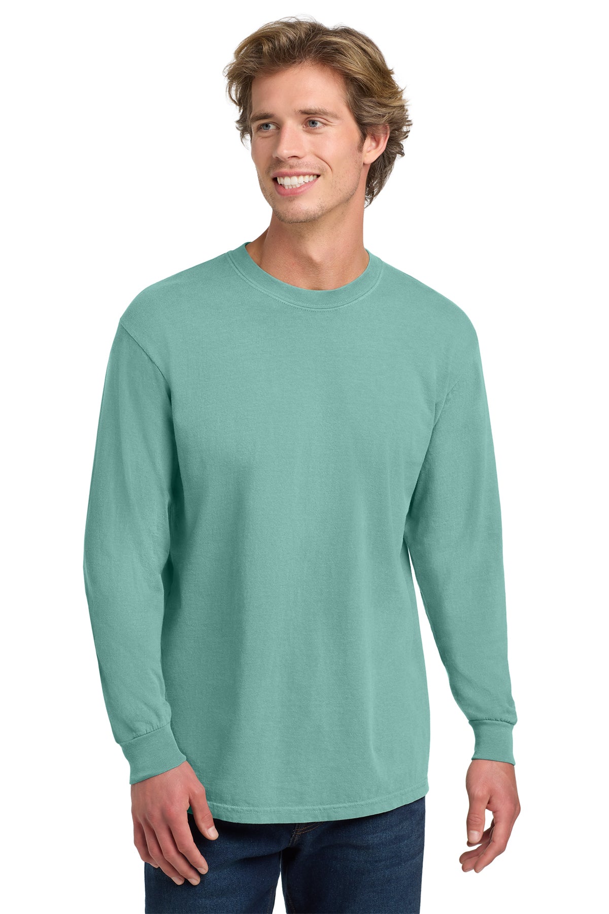 SCREEN PRINTED - 6014 - Comfort Colors ® Heavyweight Ring Spun Long Sleeve Tee