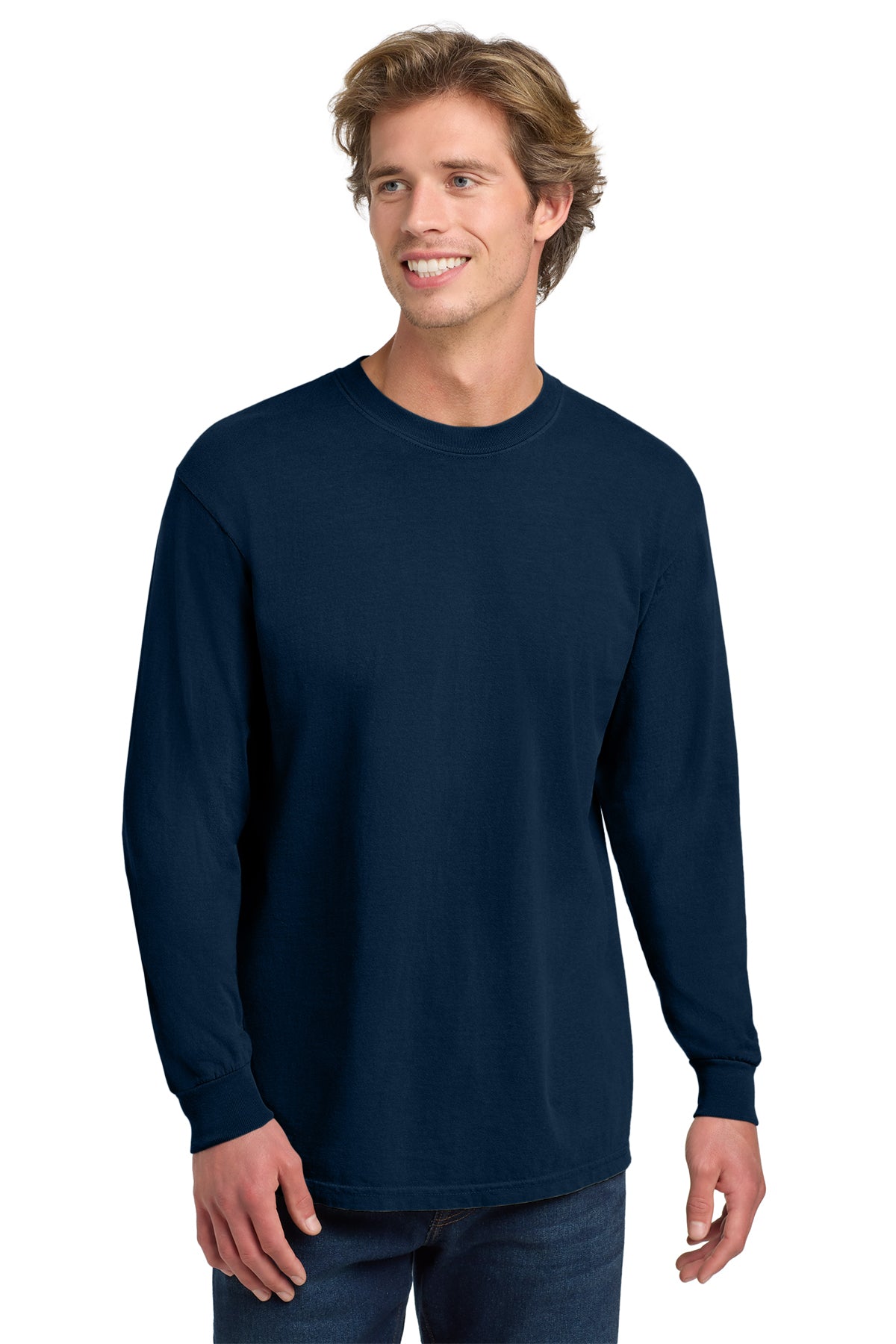 SCREEN PRINTED - 6014 - Comfort Colors ® Heavyweight Ring Spun Long Sleeve Tee