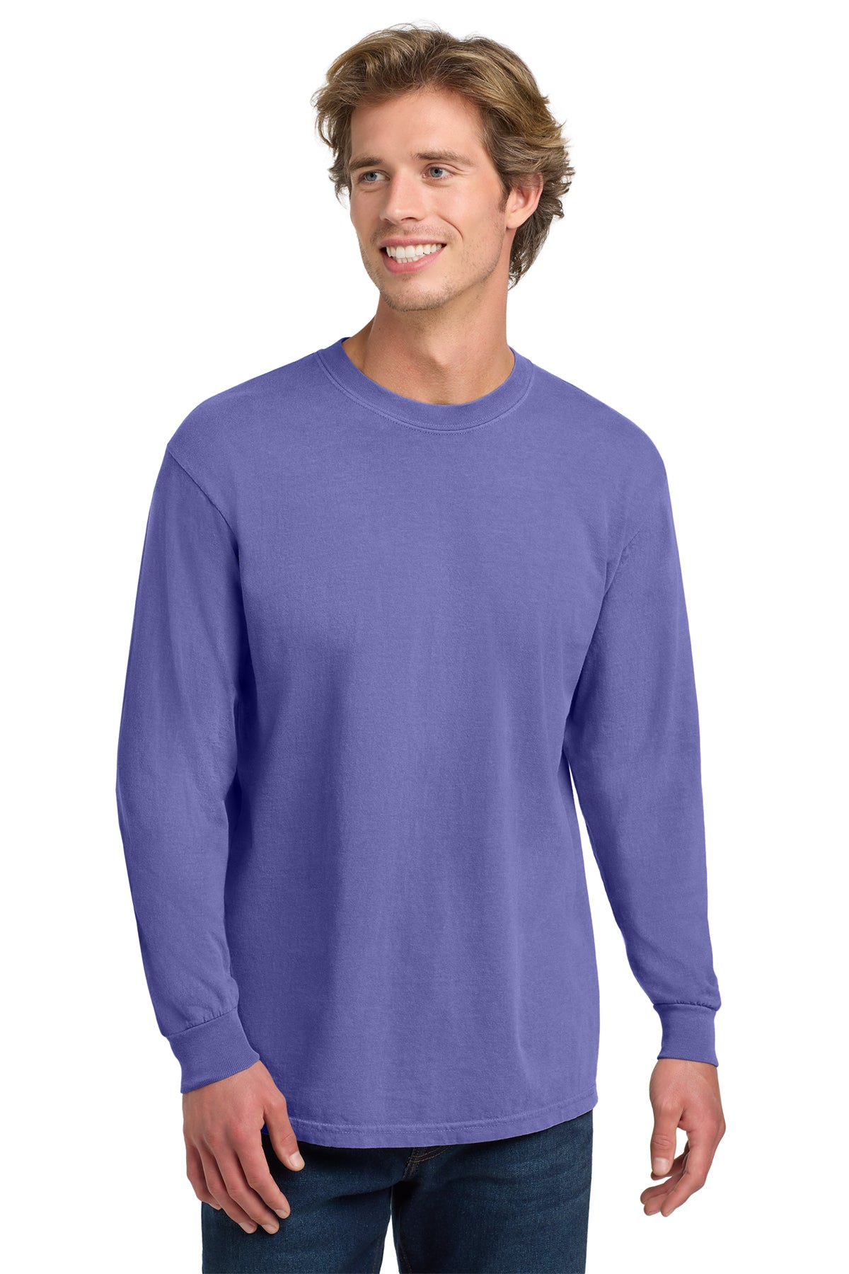 SCREEN PRINTED - 6014 - Comfort Colors ® Heavyweight Ring Spun Long Sleeve Tee