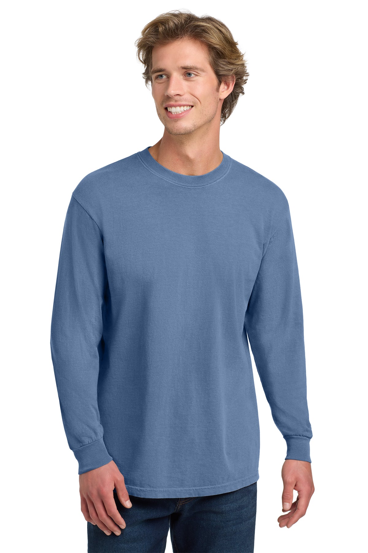 SCREEN PRINTED - 6014 - Comfort Colors ® Heavyweight Ring Spun Long Sleeve Tee