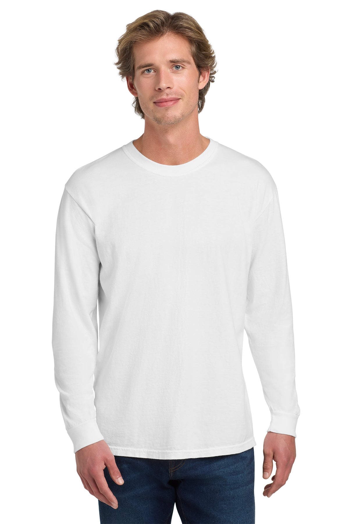 SCREEN PRINTED - 6014 - Comfort Colors ® Heavyweight Ring Spun Long Sleeve Tee