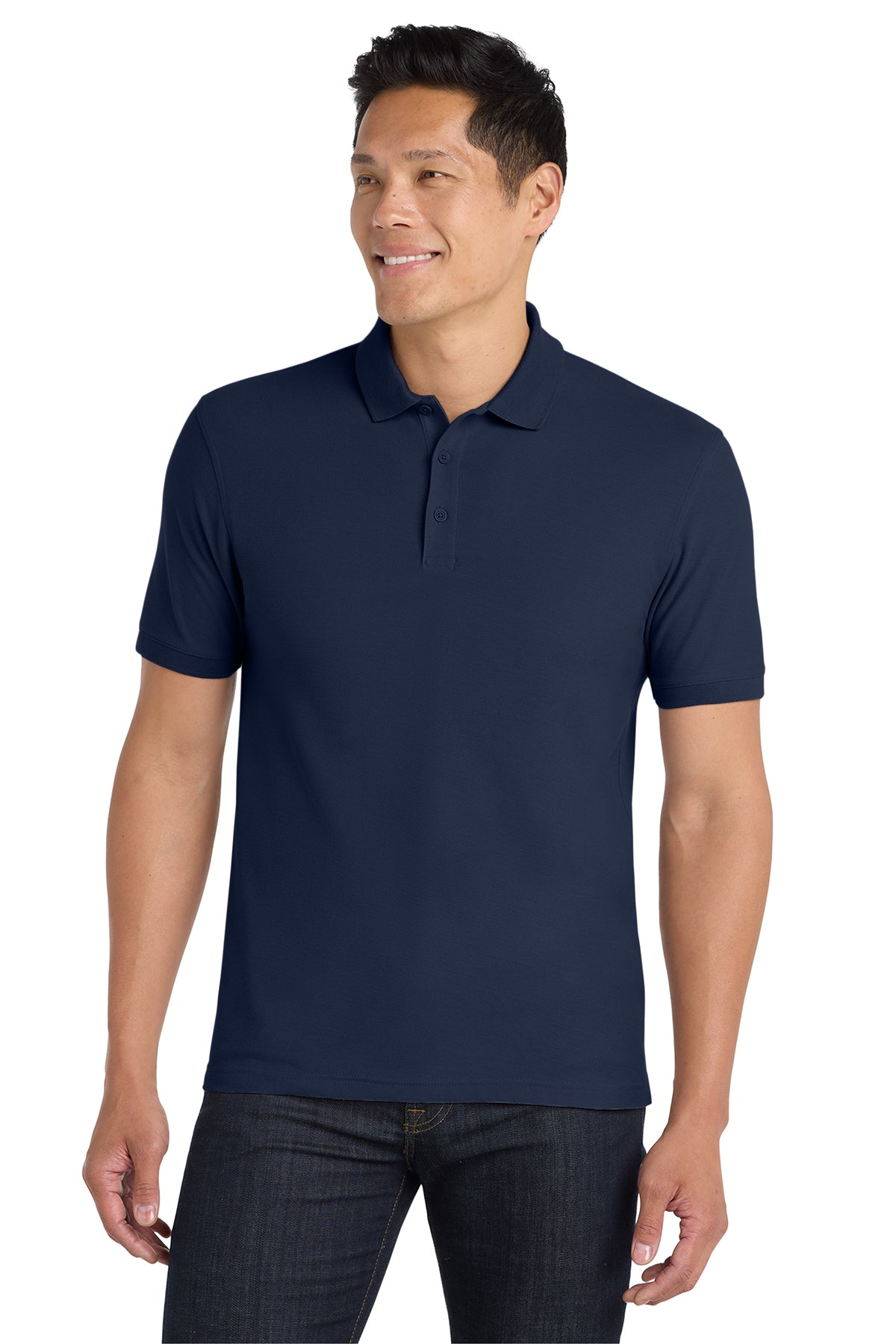EMBROIDERED -TLK100 - Port Authority® Tall Core Classic Pique Polo