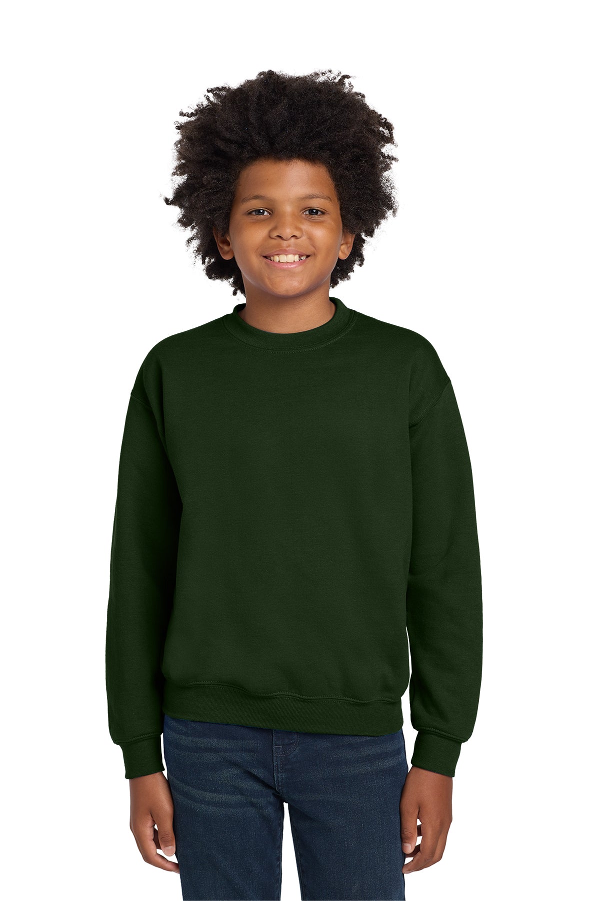 SCREEN PRINTED - 18000B - Gildan® Heavy Blend™ Youth Crewneck Sweatshirt